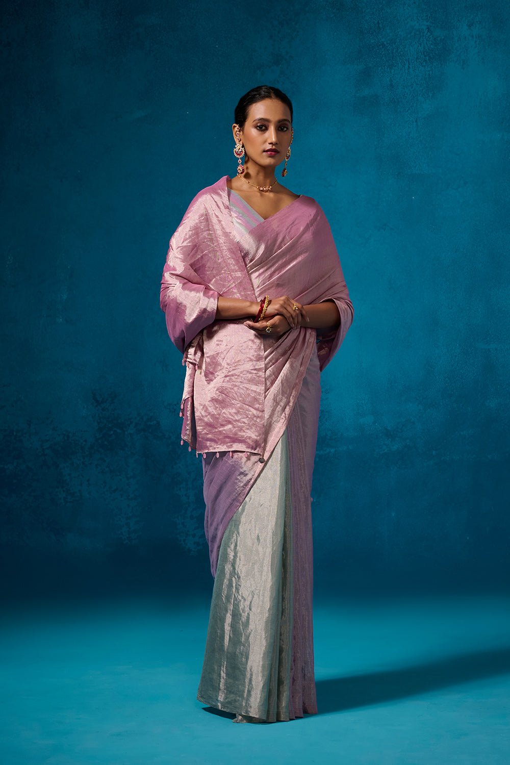 Fauzia With Blouse Fabric