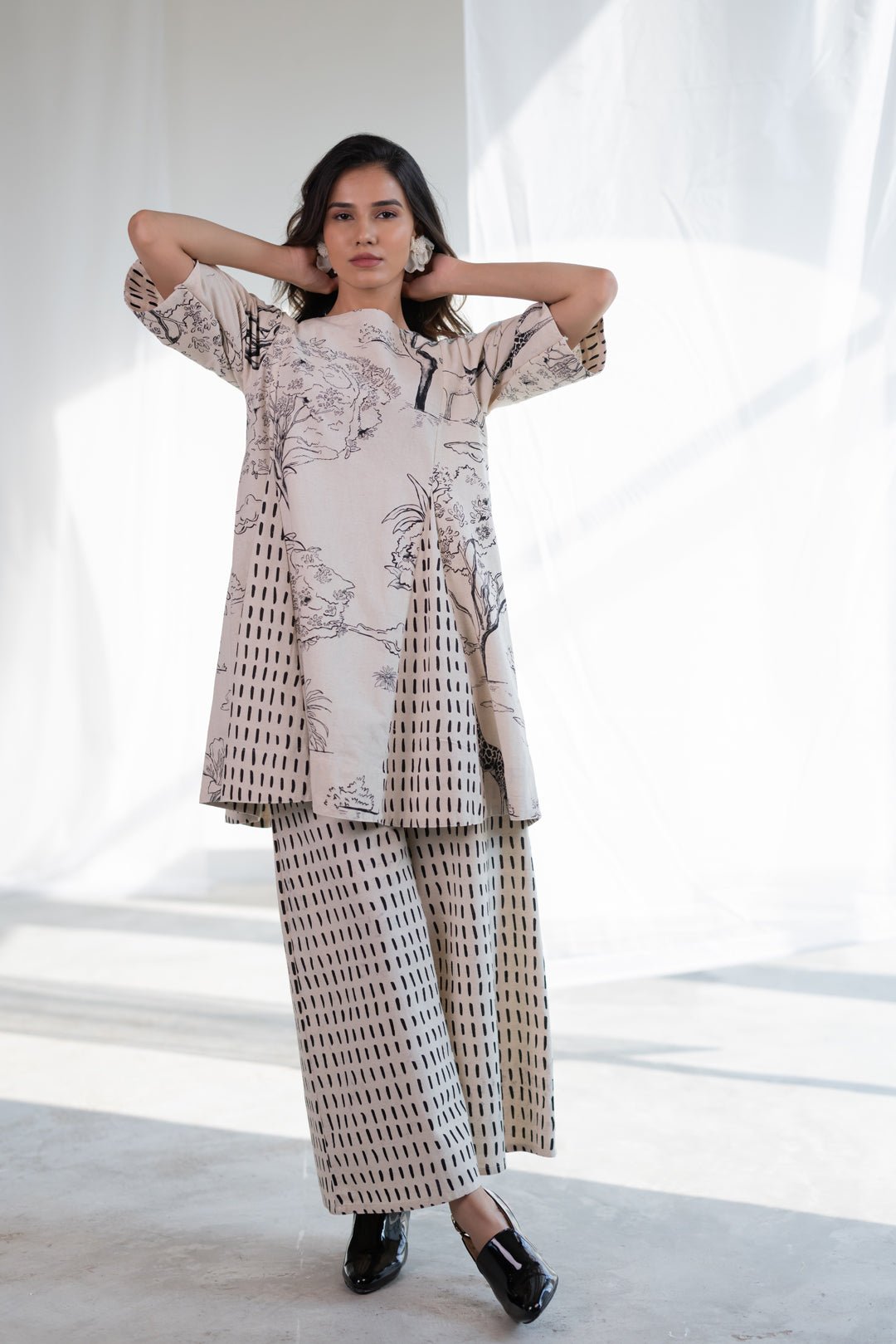 Alabaster Safari Trace Co-Ord Set