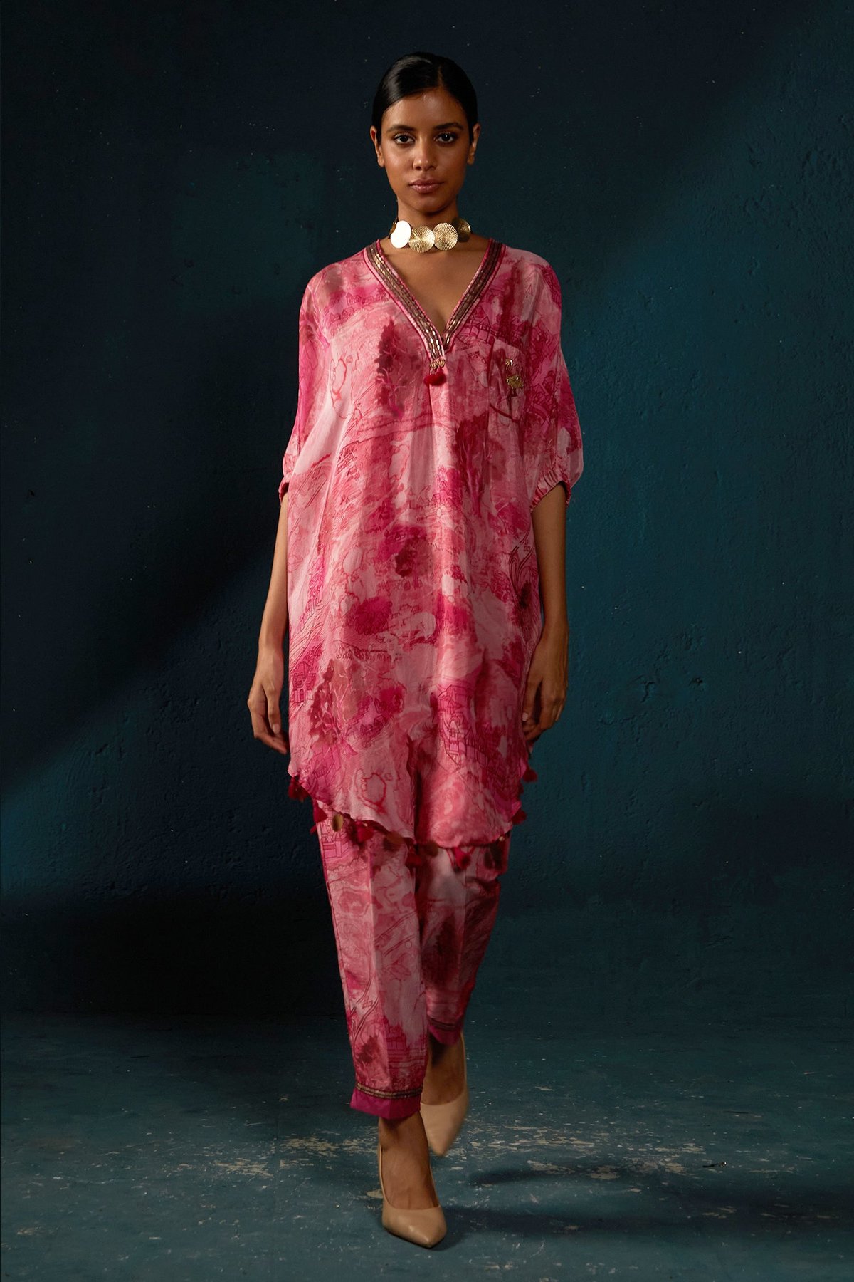 Chiffon Cord Set