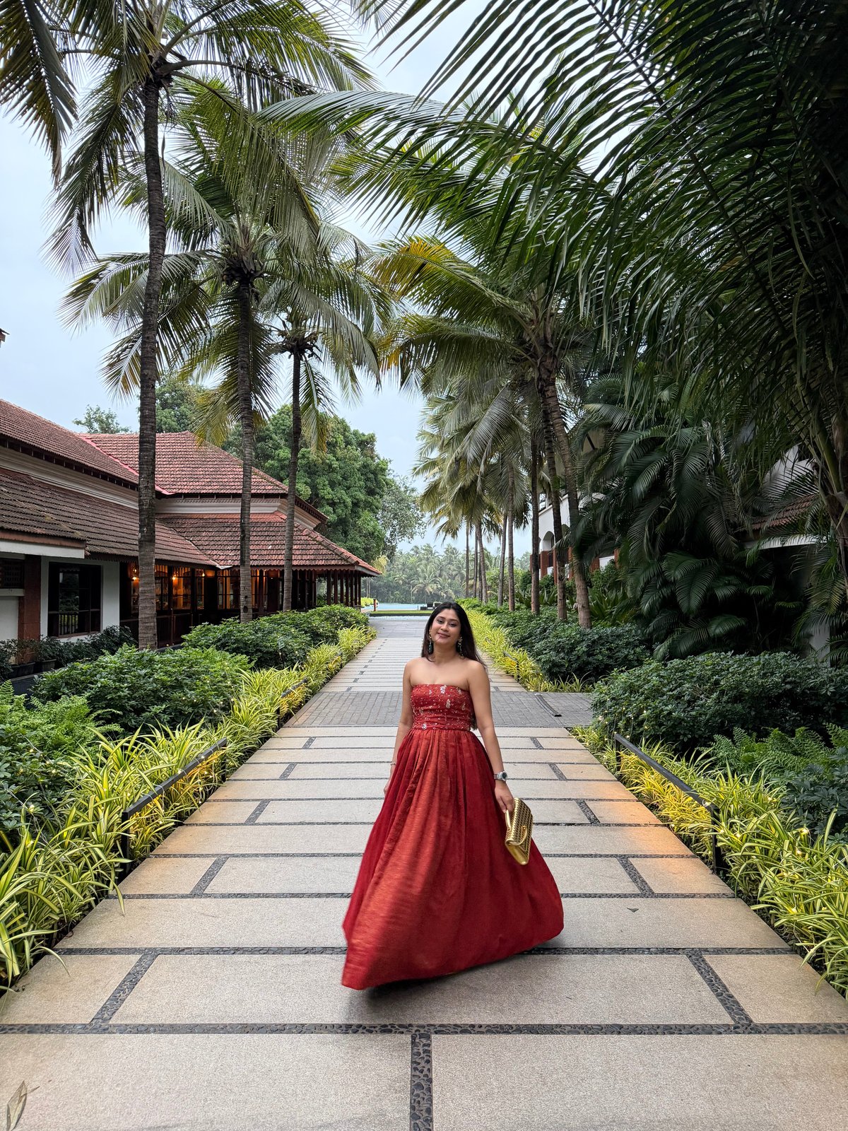 Red Ball Gown