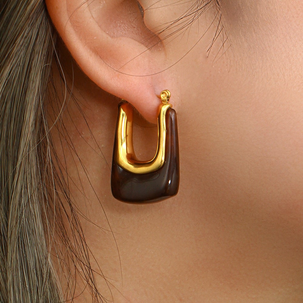 Ava Hoop Earrings