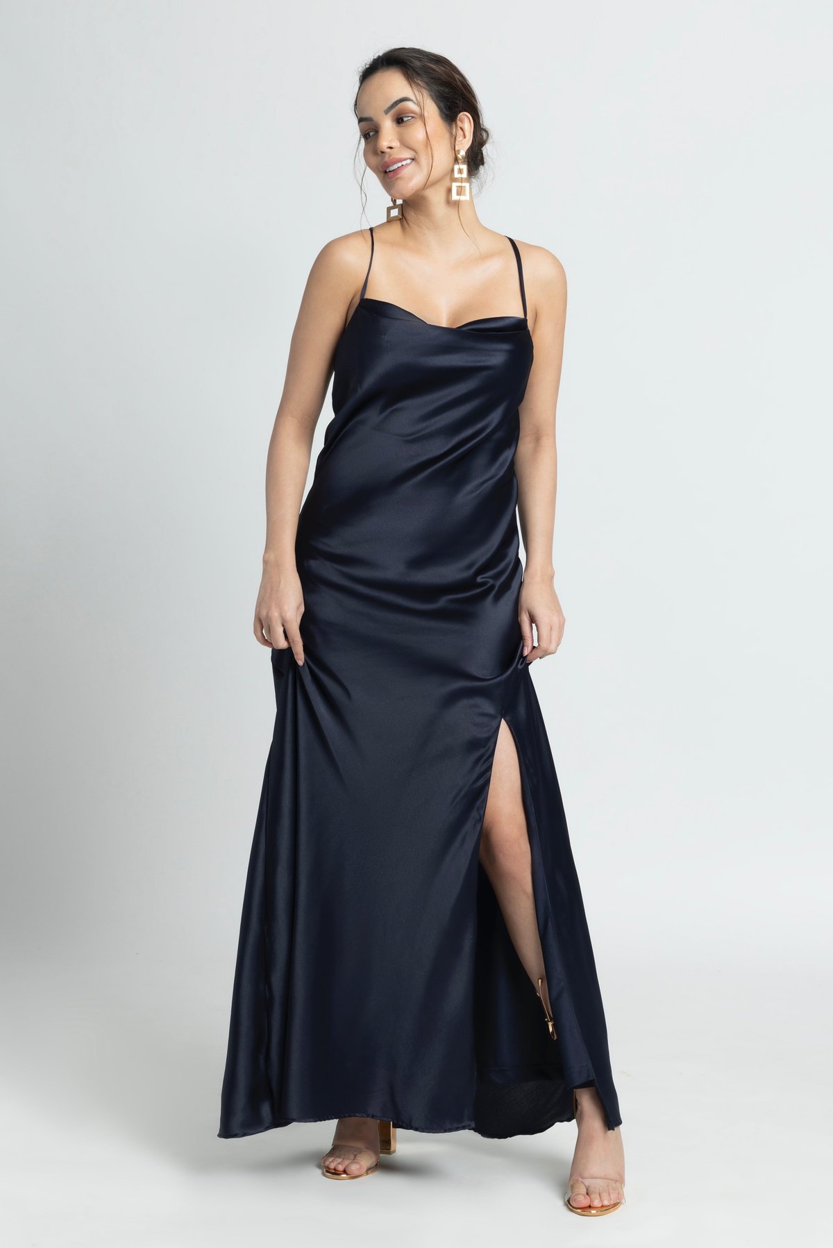 Cowl Maxi Dress