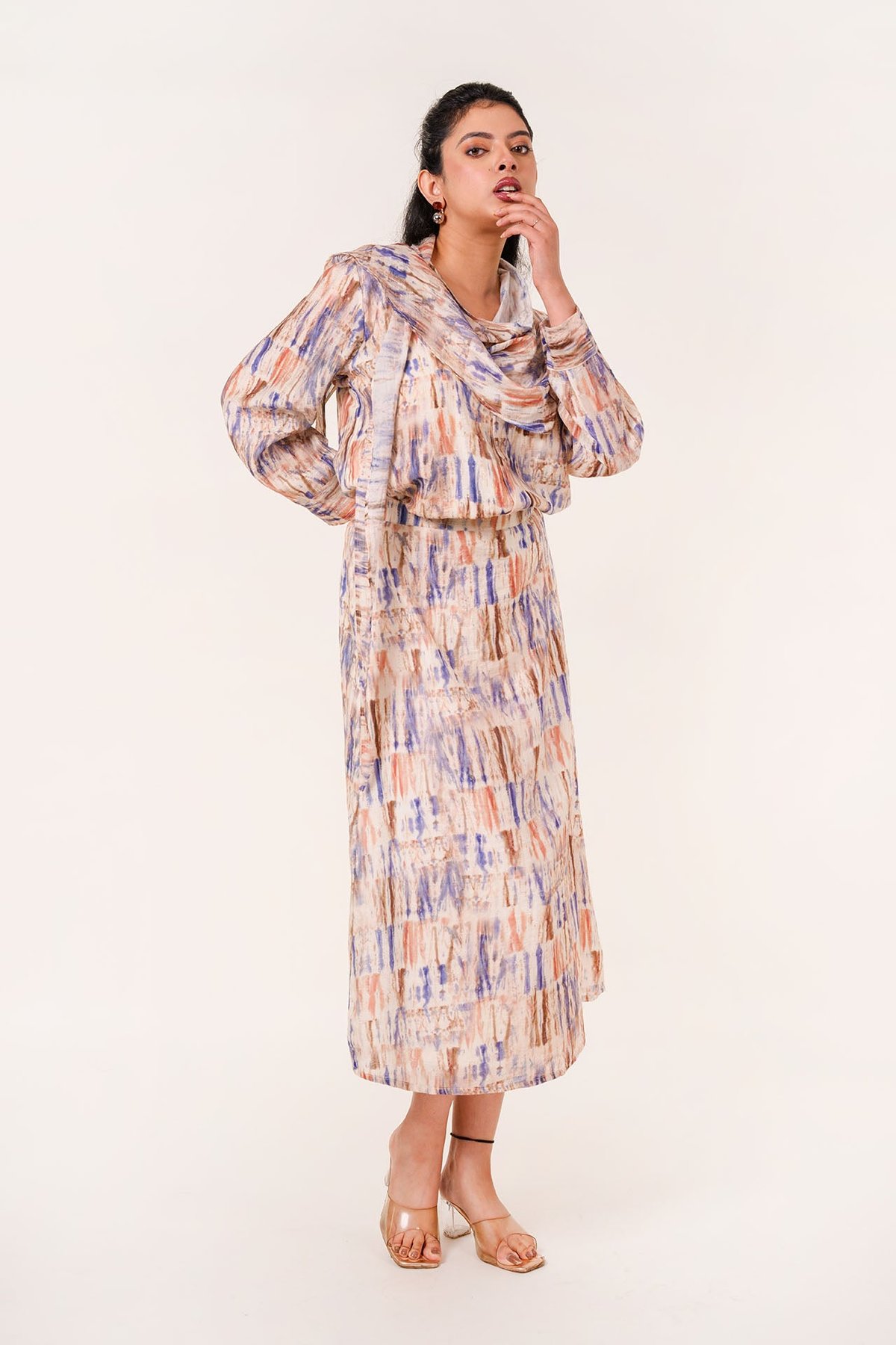 Abstract Scarf Co-ord Set