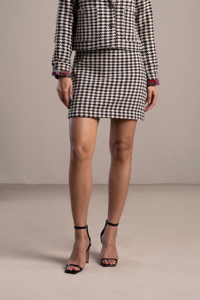 Crimson Shadow Skirt