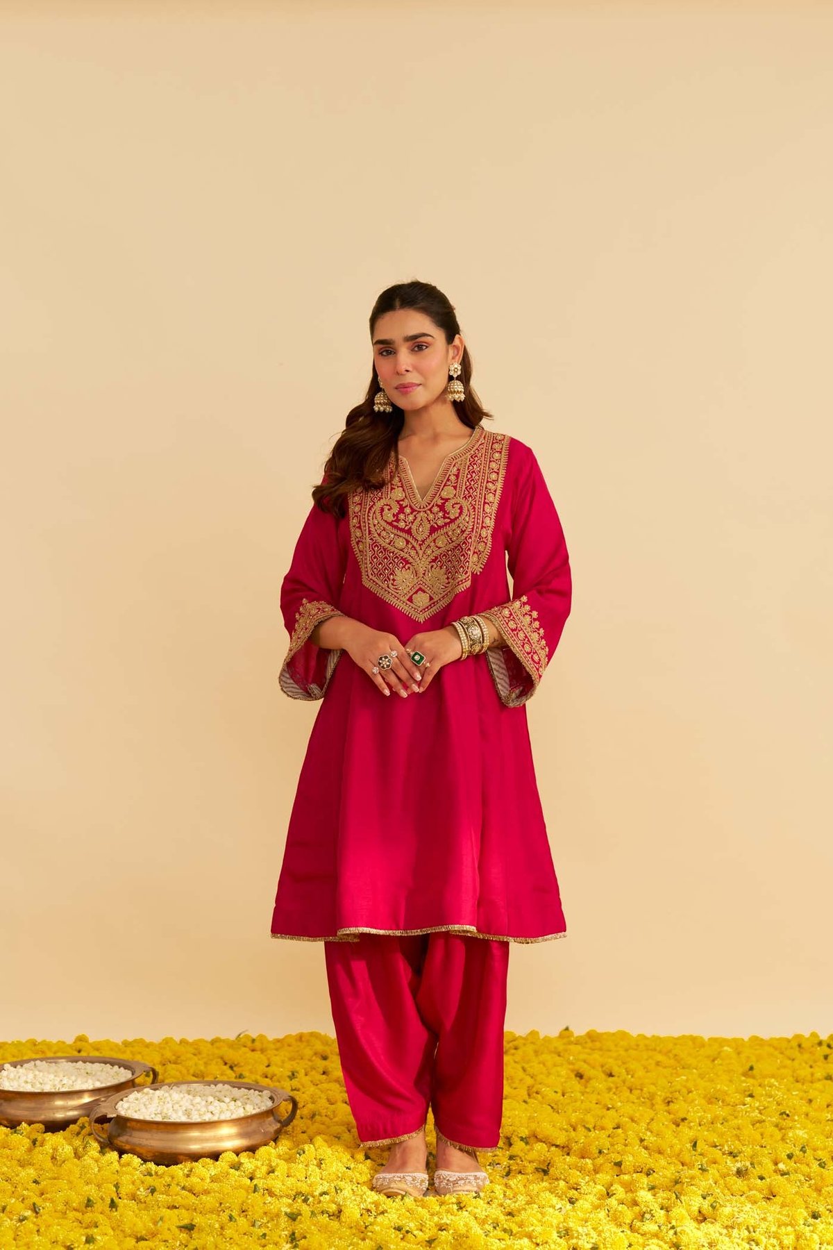 Mehza - Hort Chauga With Salwar