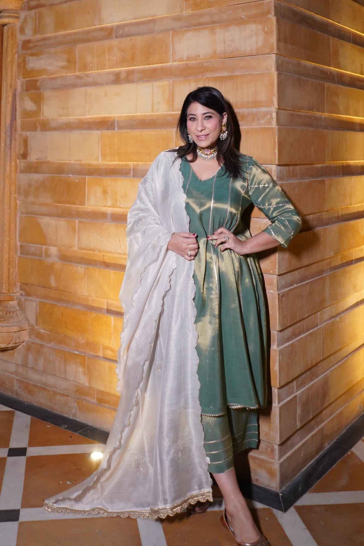 Gold Gota Dupatta