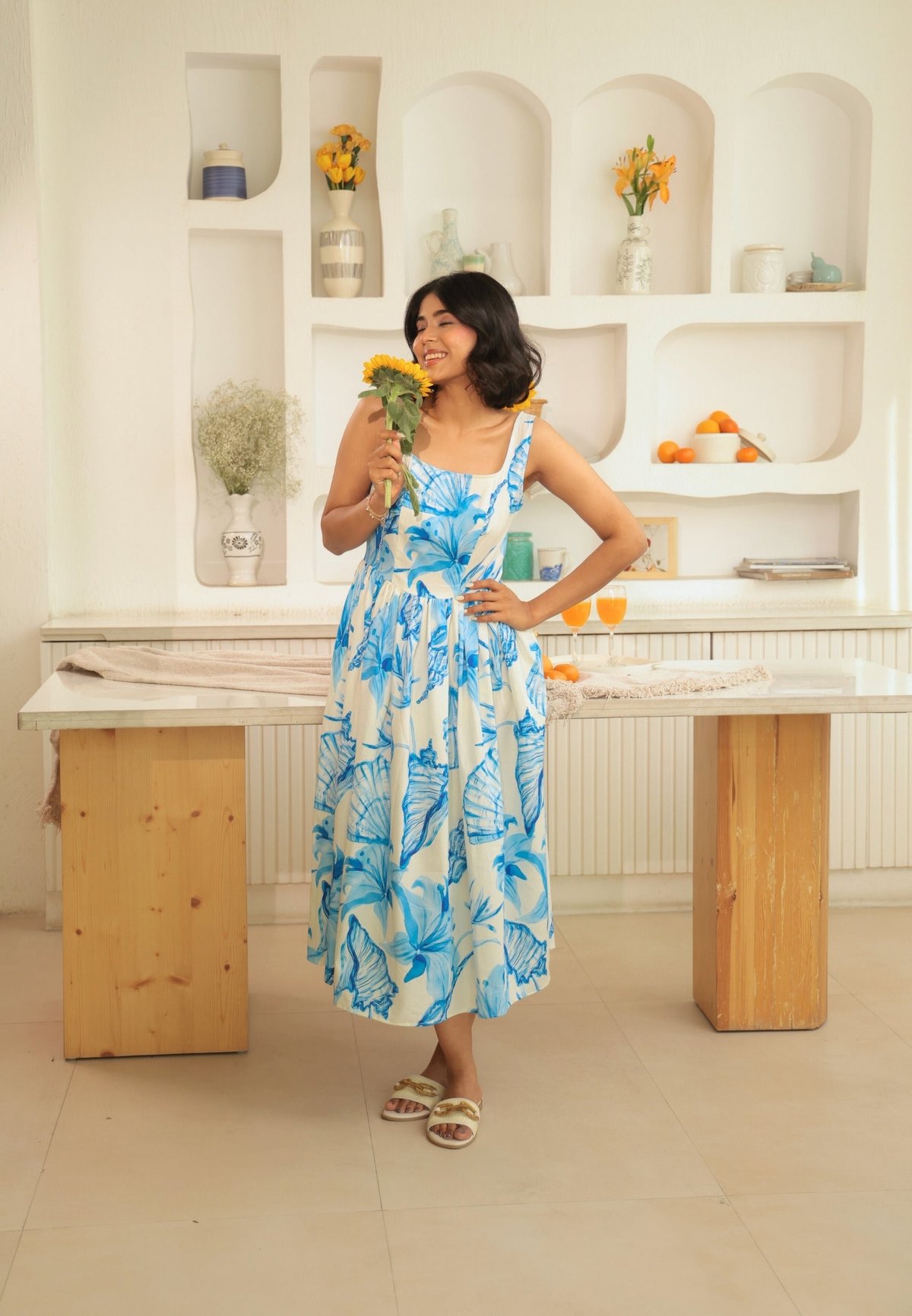 Nicobar Midi Dress