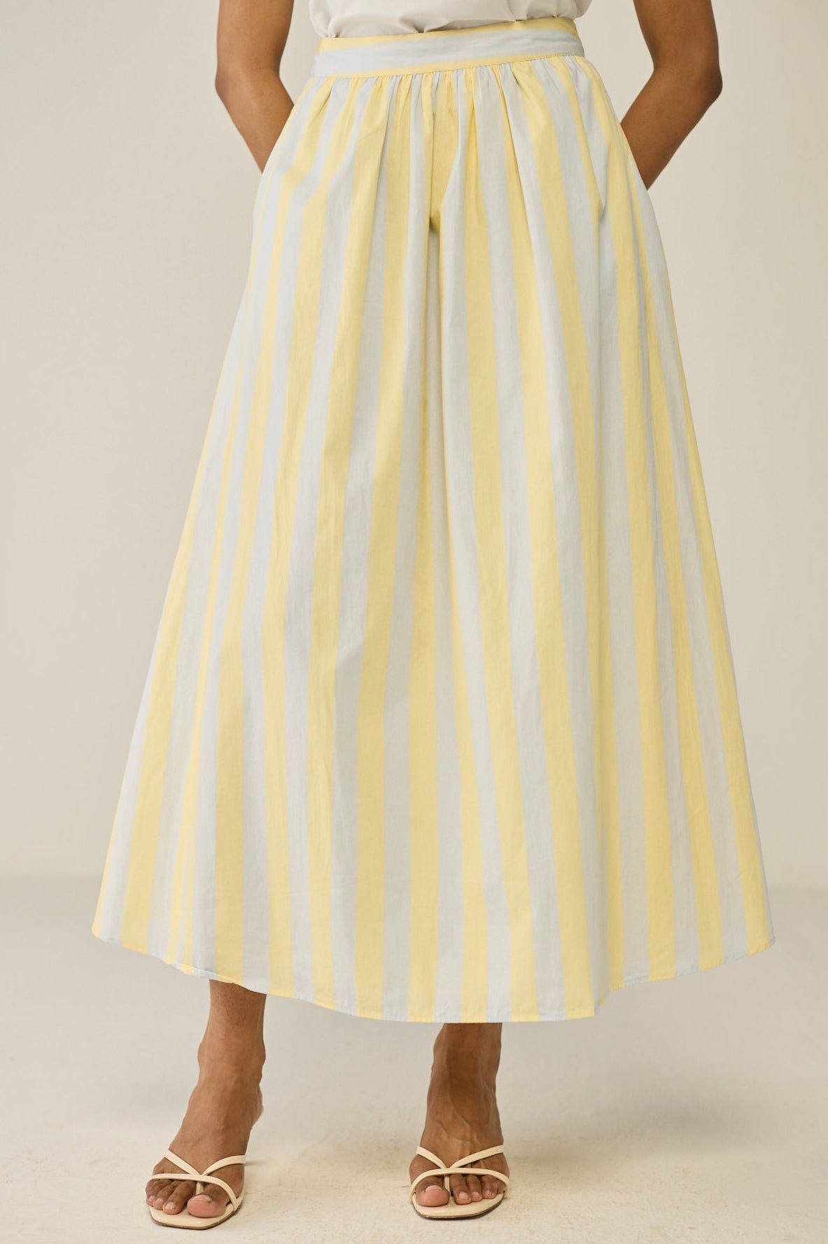 Striped Maxi Skirt