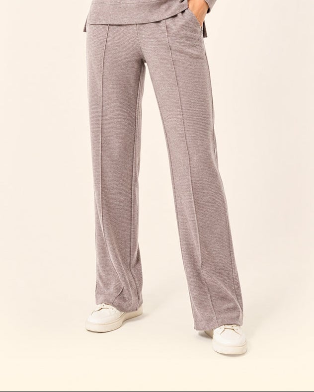 Ottoman High-Rise Flared Pant