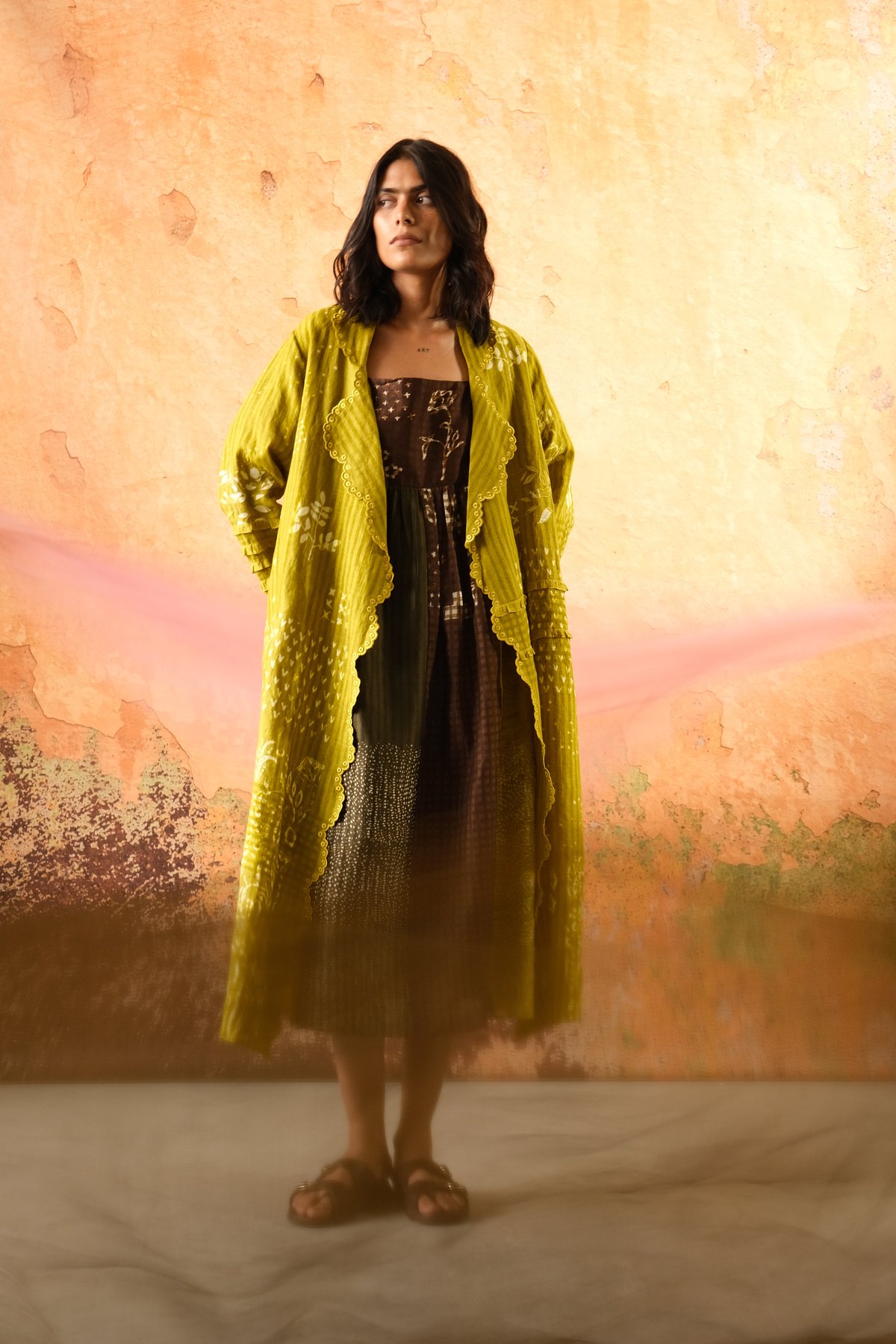 Nerissa Dress With Mavi Jacket