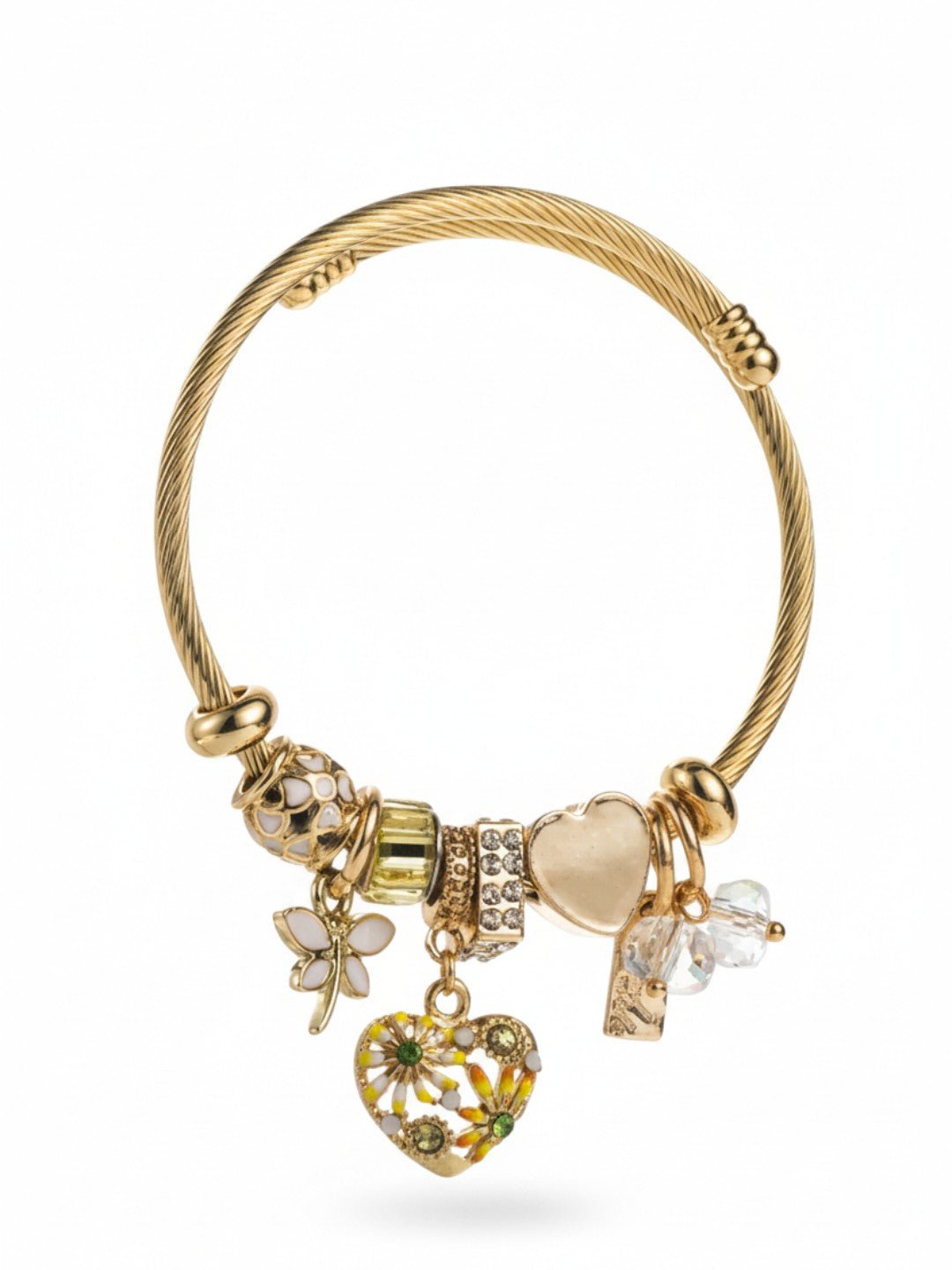 CZ Charms Bracelet