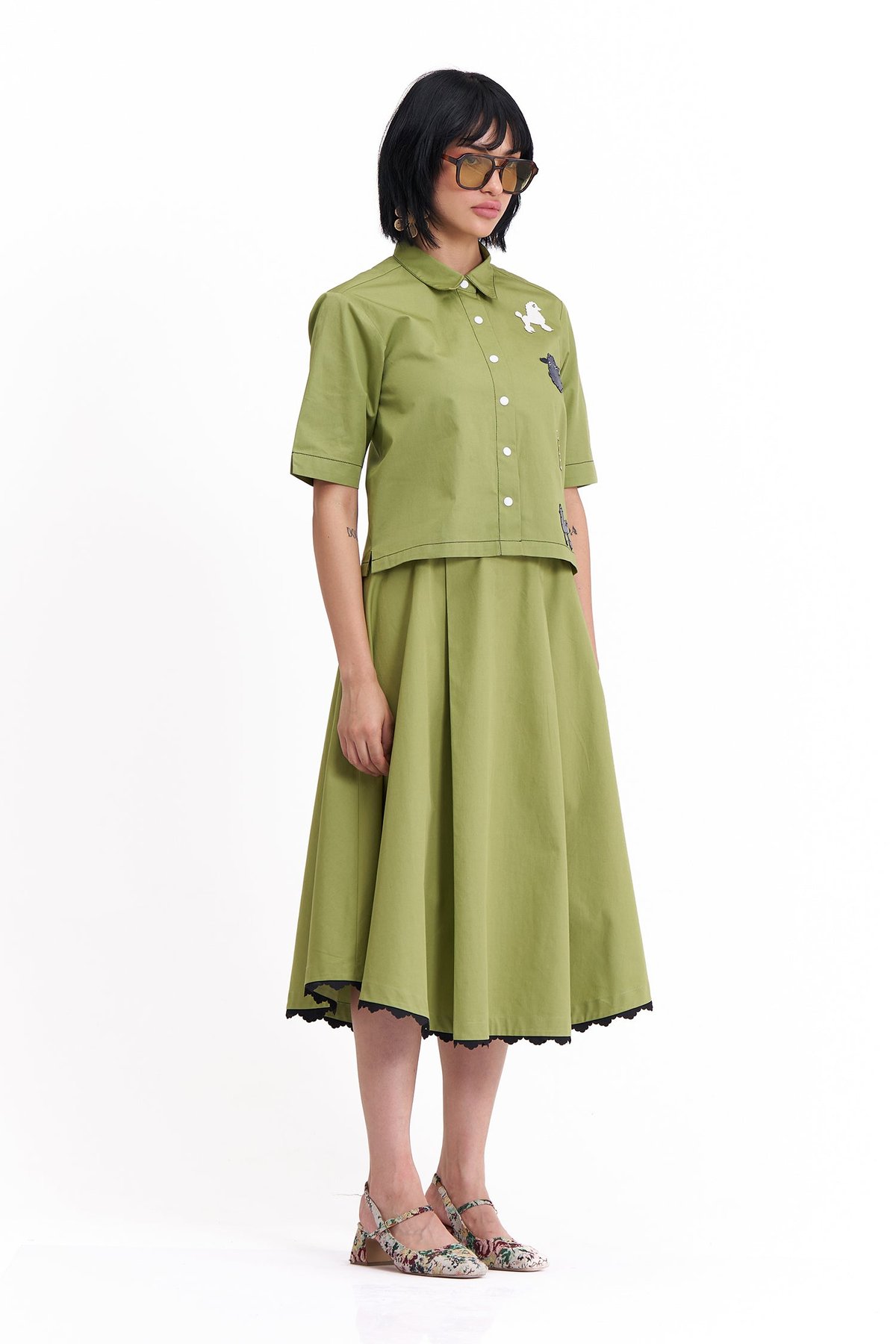 KEEPSAKE SHIRT WITH SKIRT