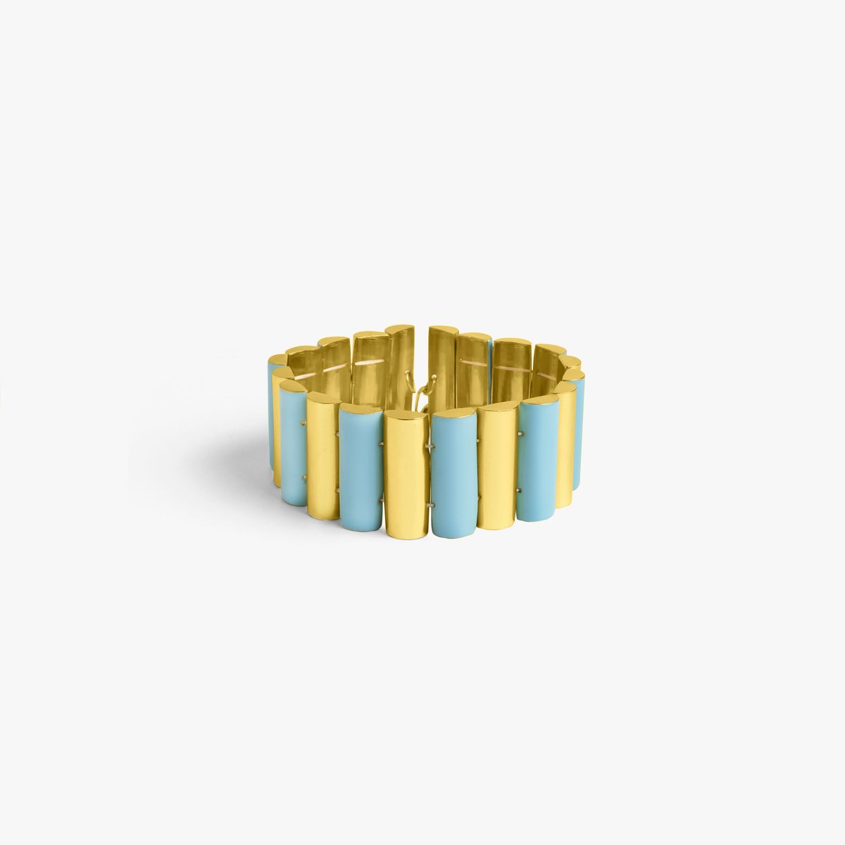 Log Necklace Ice Blue