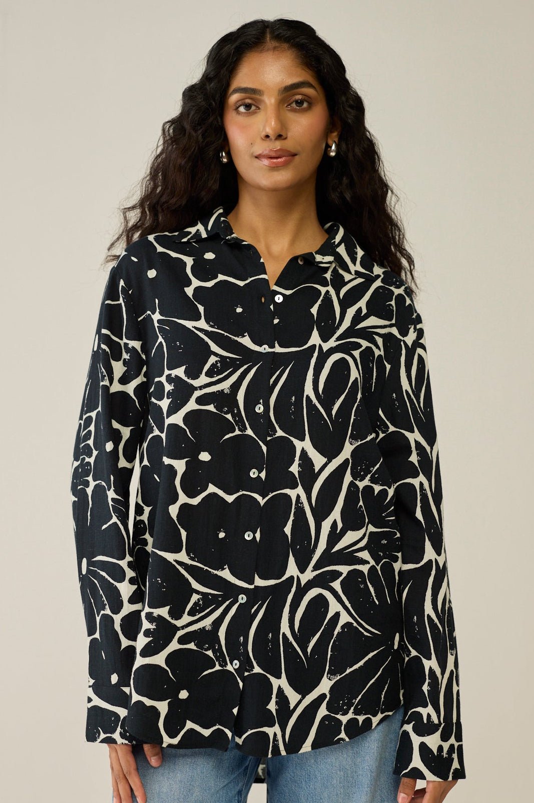 Classic Long Sleeve Button-down Shirt