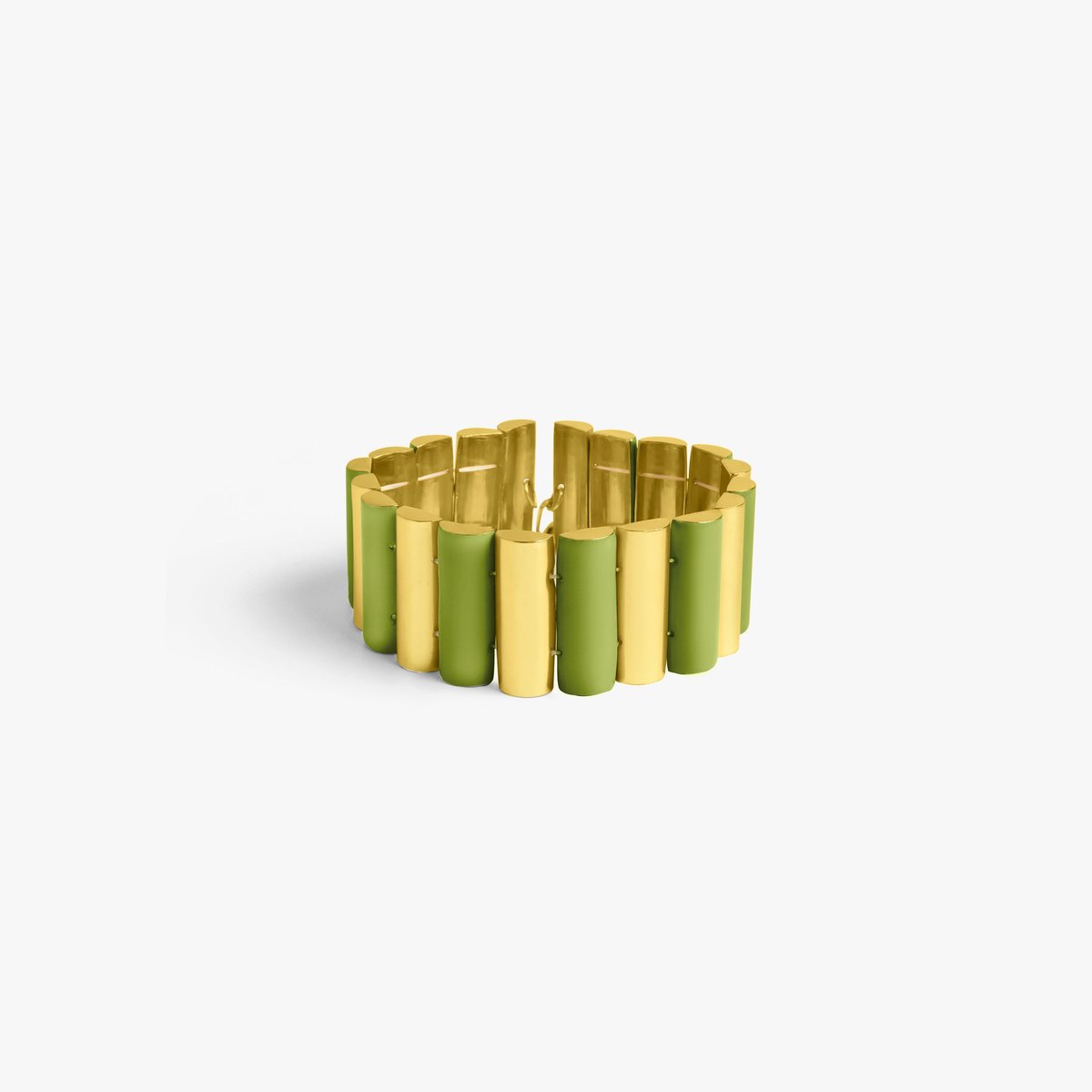 Log Necklace Olive