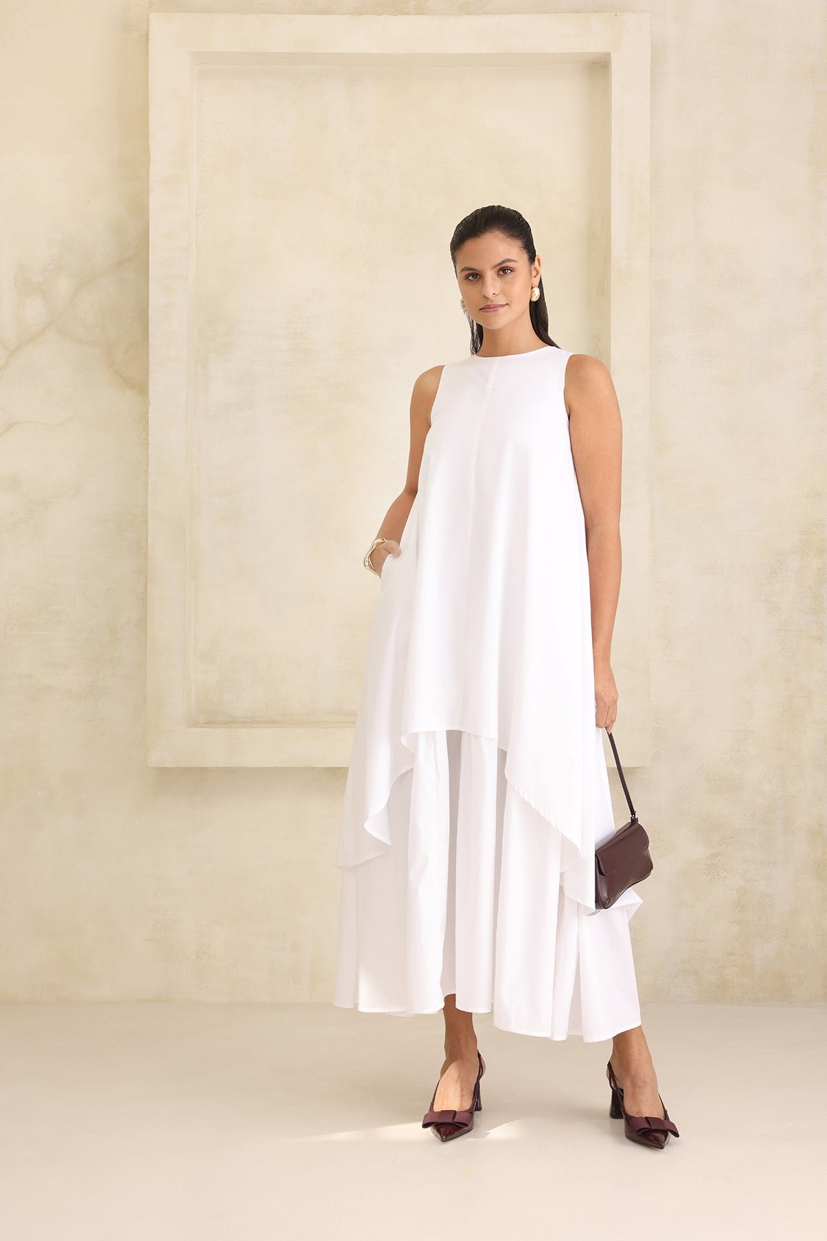 Iris Double Layered Dress