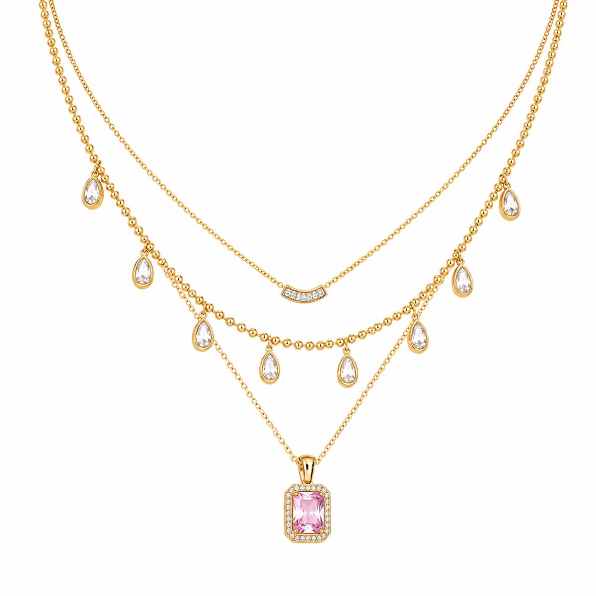 Camila Necklace Stack ( Set Of 3)