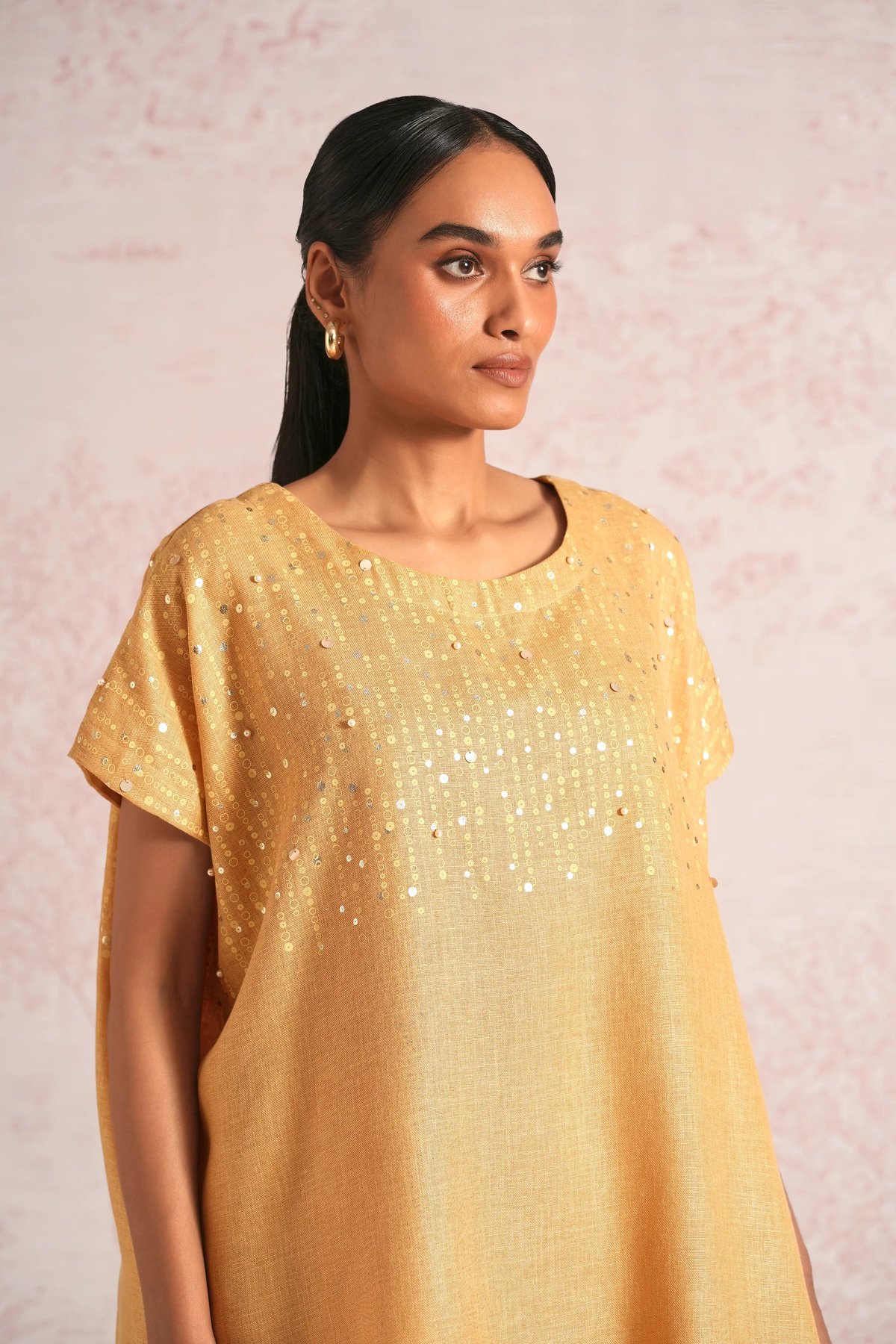 Shimmer Strings Square Top