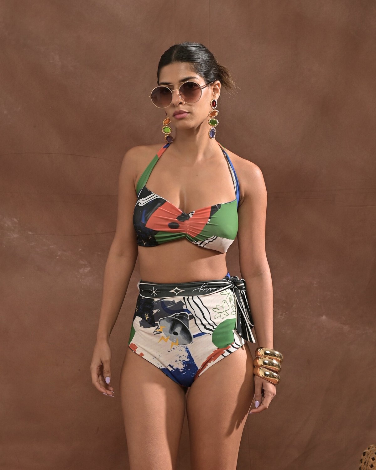 Aiko Bikini Crop Top