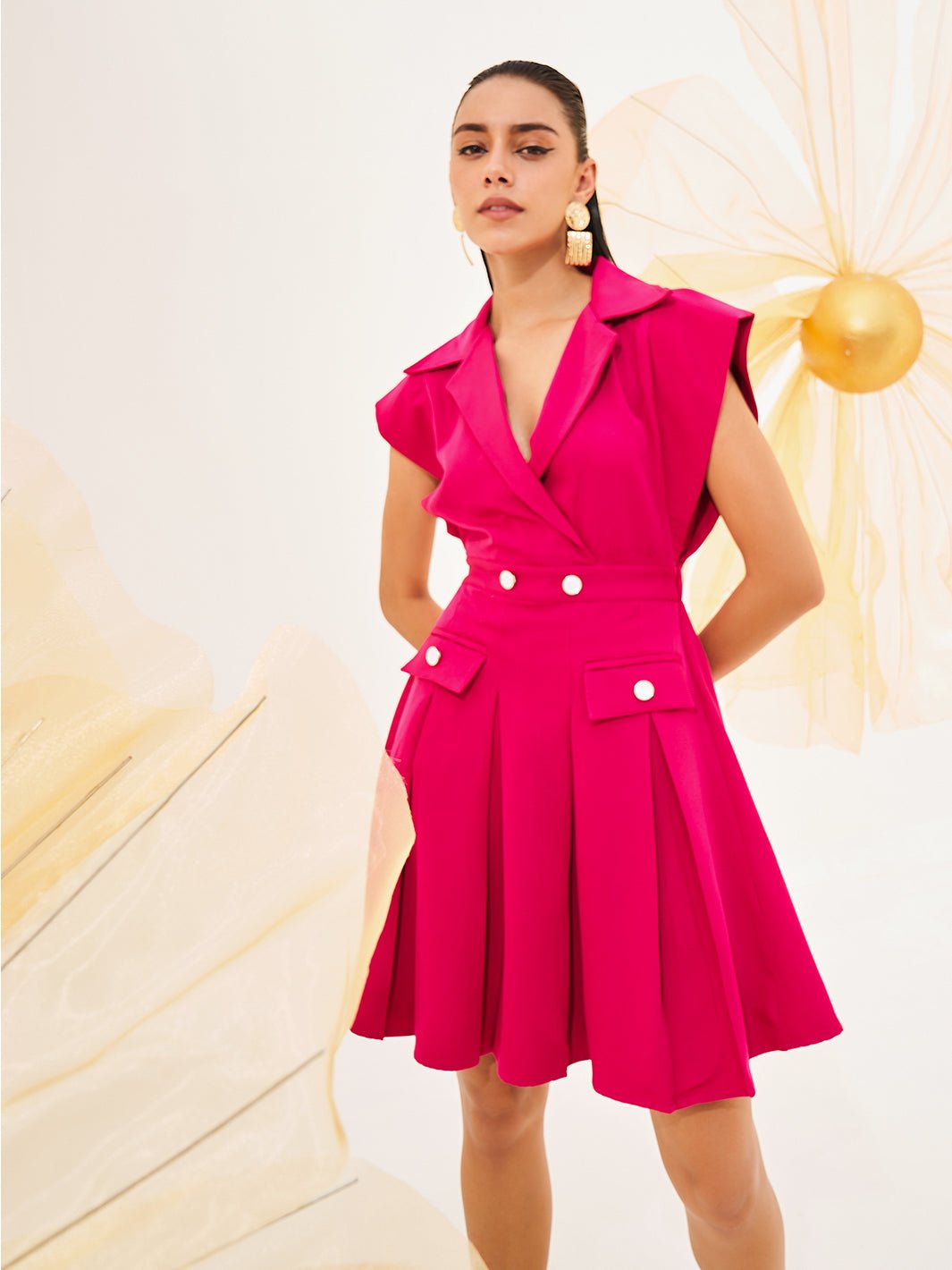 Bergamot Collar Dress