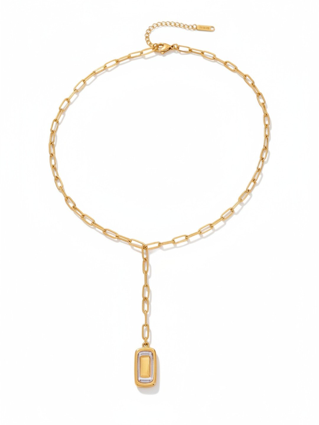 18k Gold-Plated Clavicle Chain Fashion Pendant