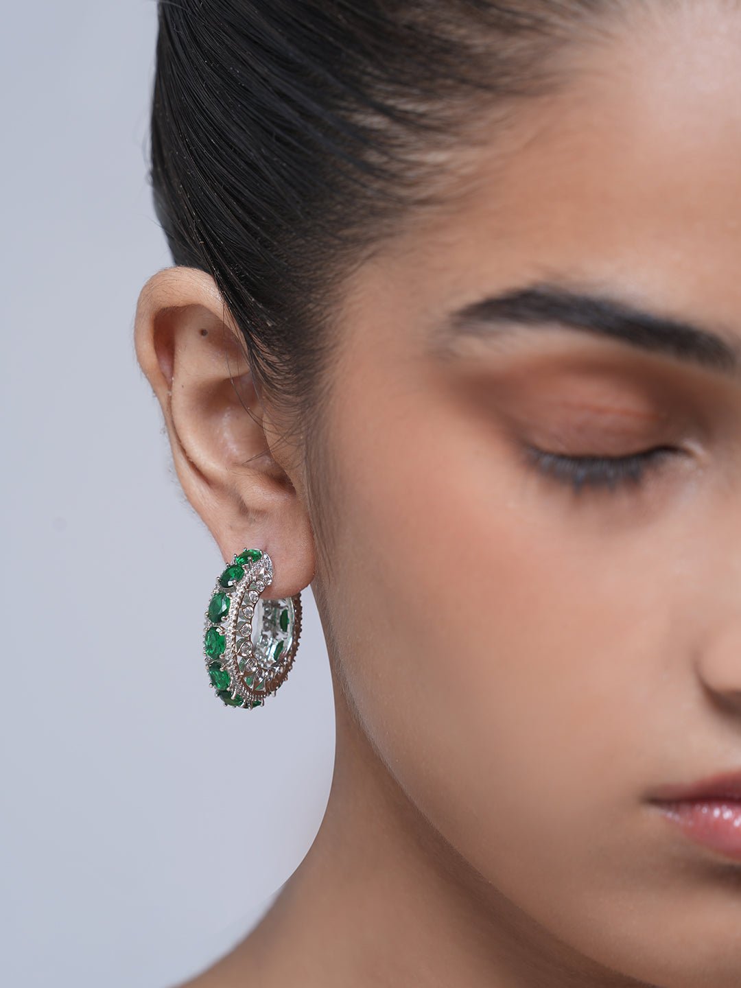 Round AD Bali Necklace Set