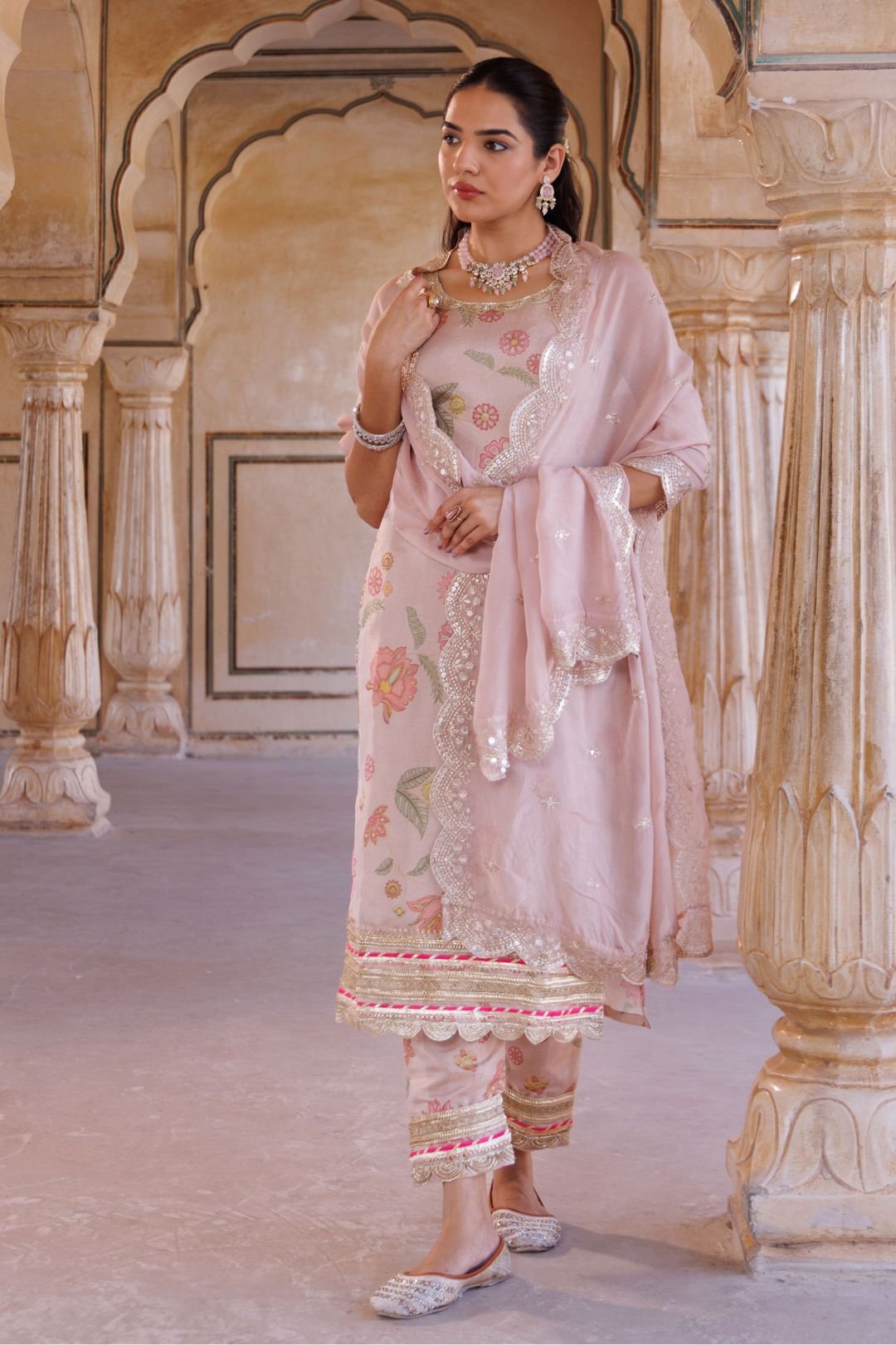 Tissue Kurta Set