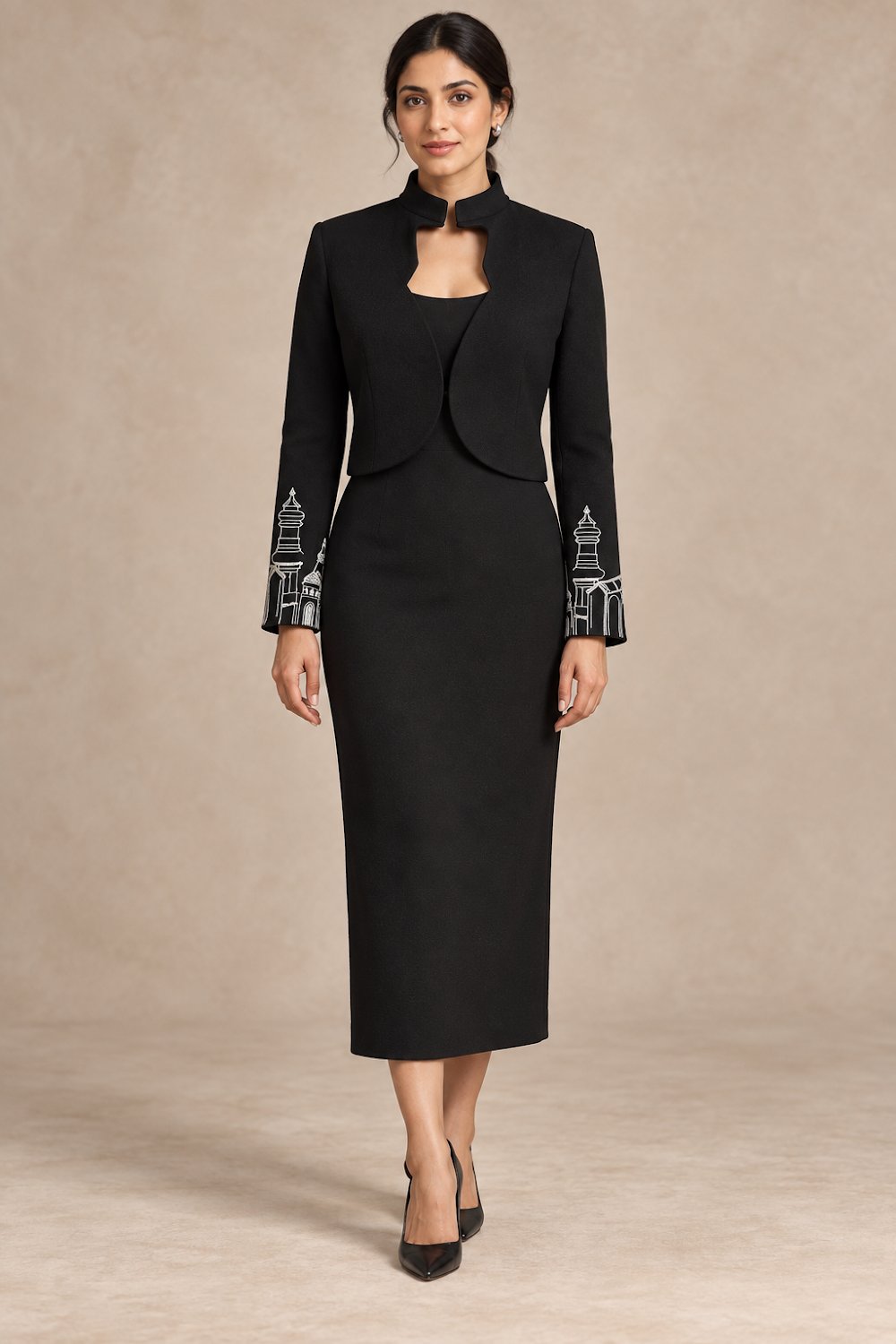 Cuff Crop Jacket - Vault