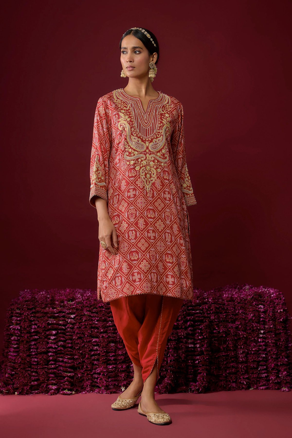 Rihana - Short Kurta With Dhoti