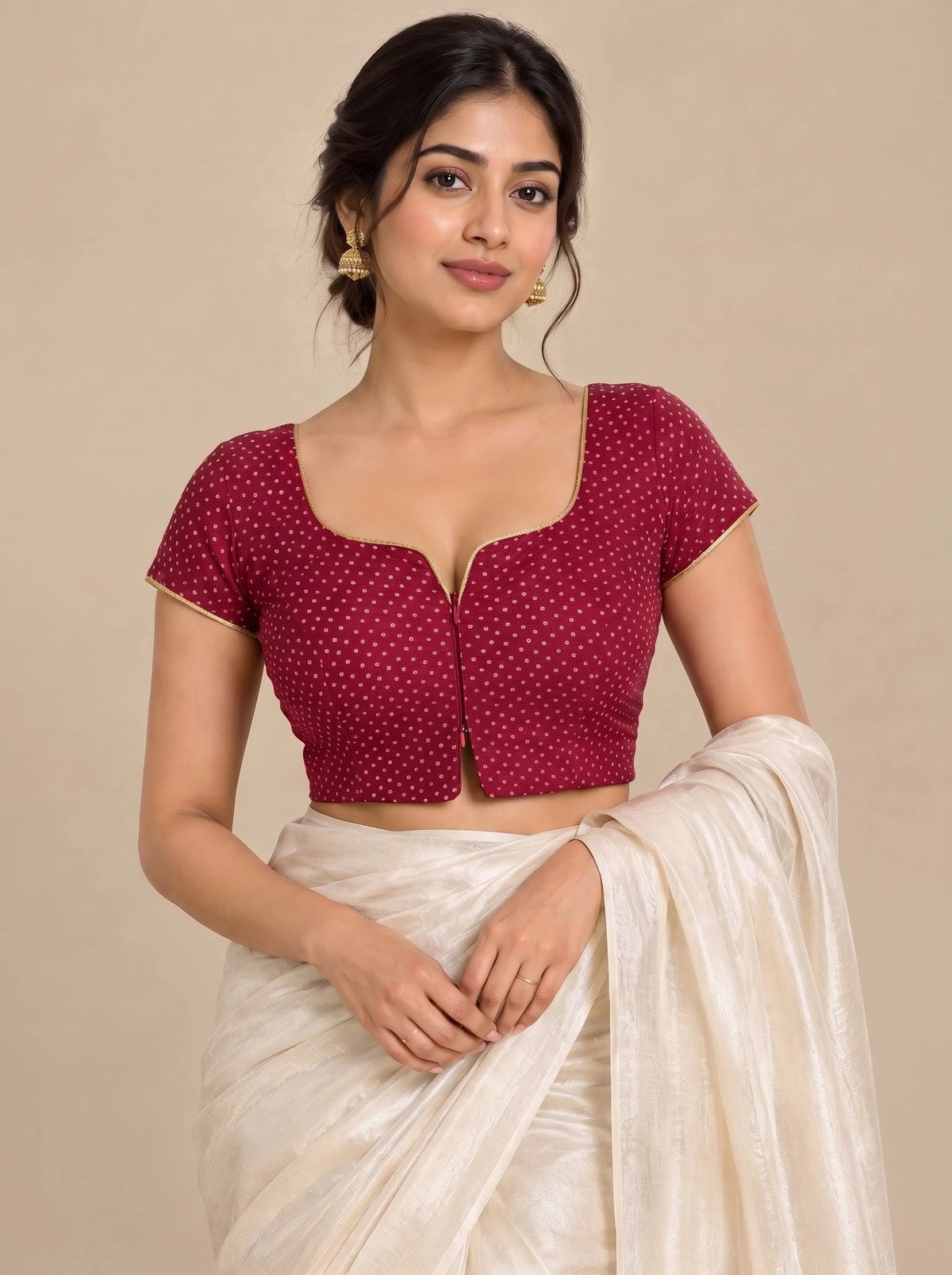 Sudha - Chandheri - Printed Blouse