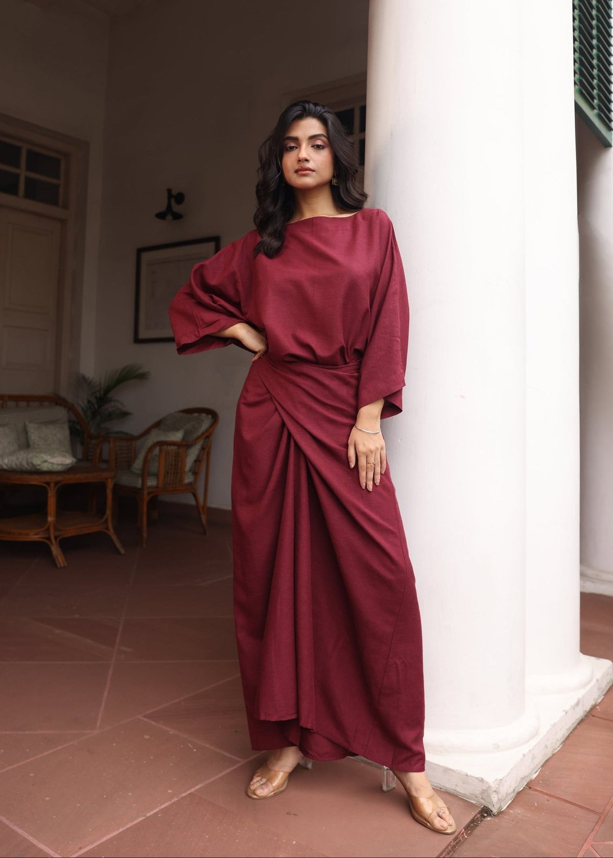 Althea Swing Top and Skirt Set