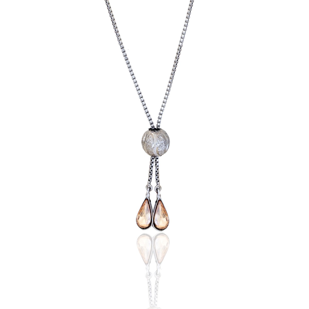 Amber Rose Necklace