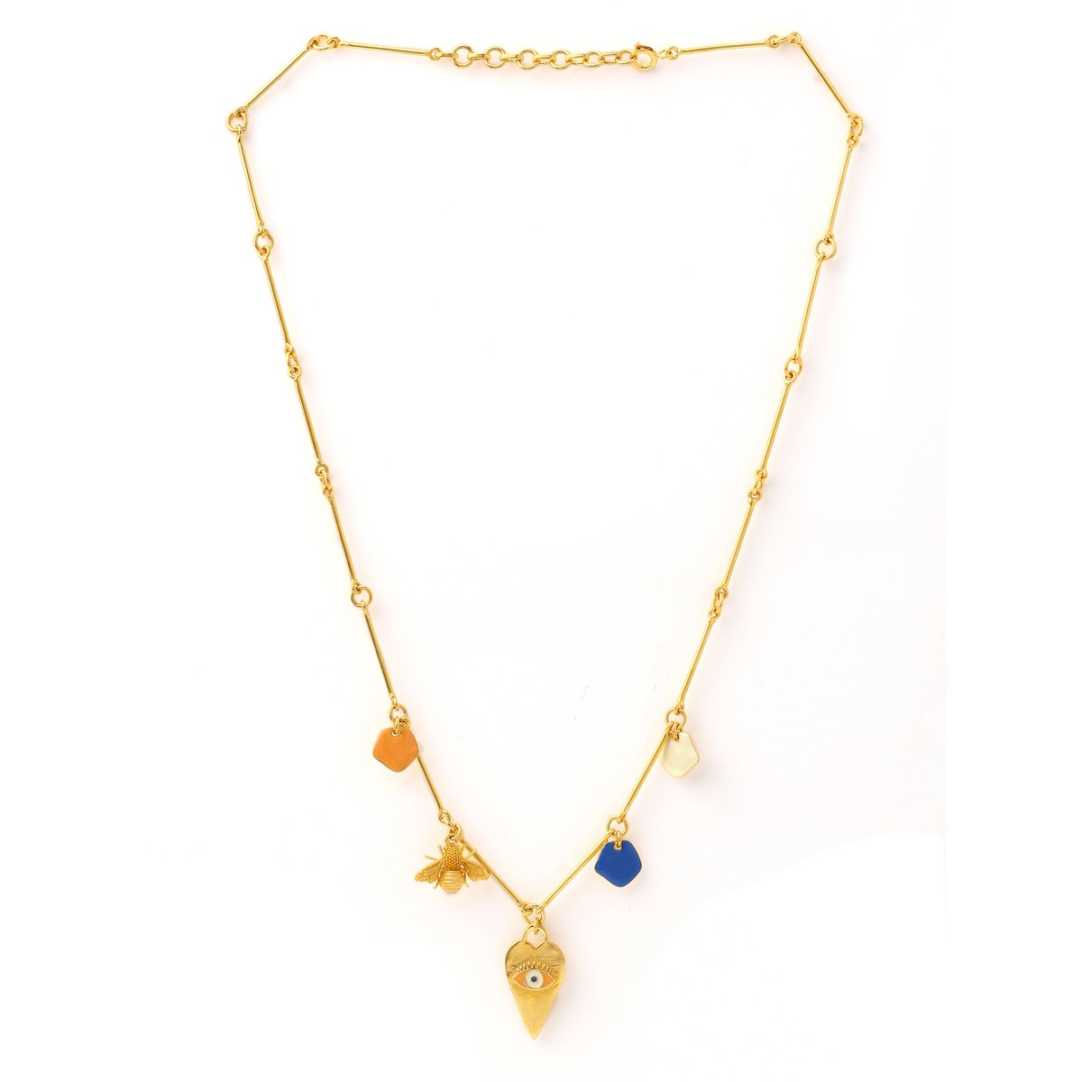 Heart Eye Handmade Necklace