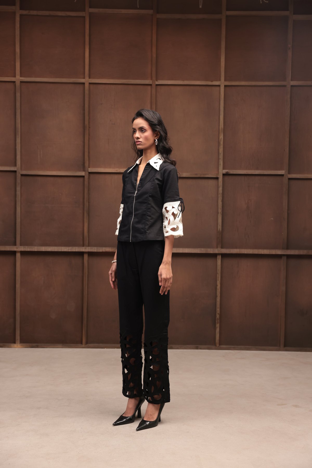Shadow Lattice Trouser