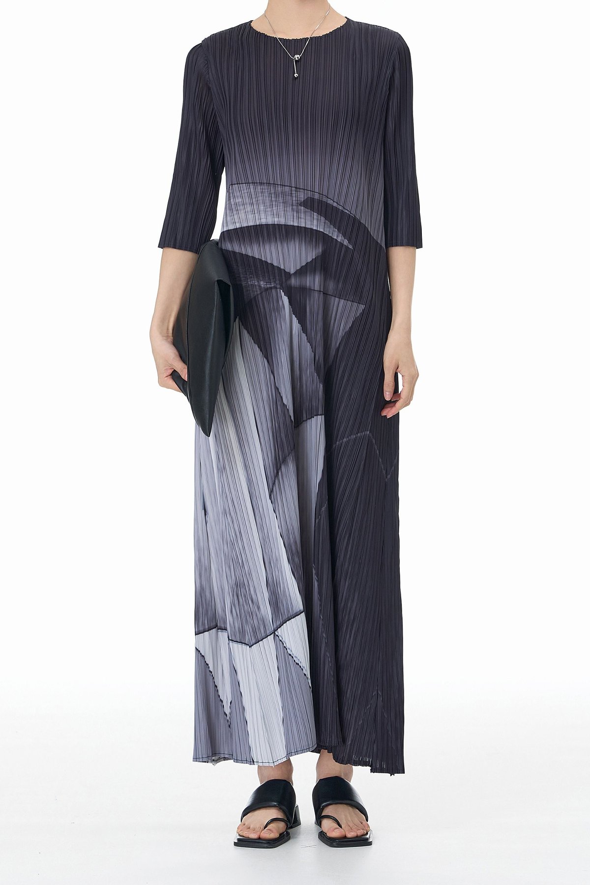Modernist Pleated Dress