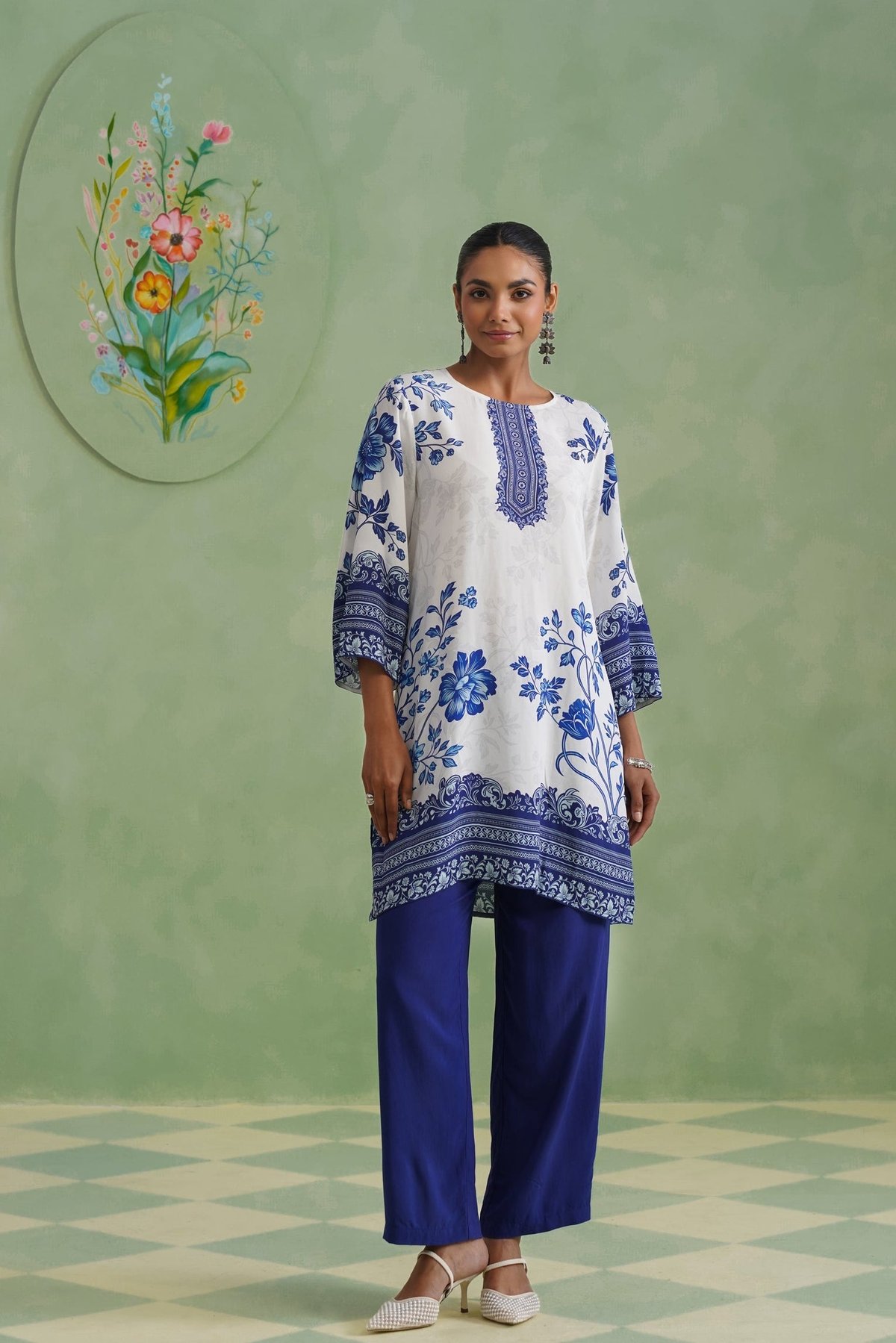 Printed Kurta Set