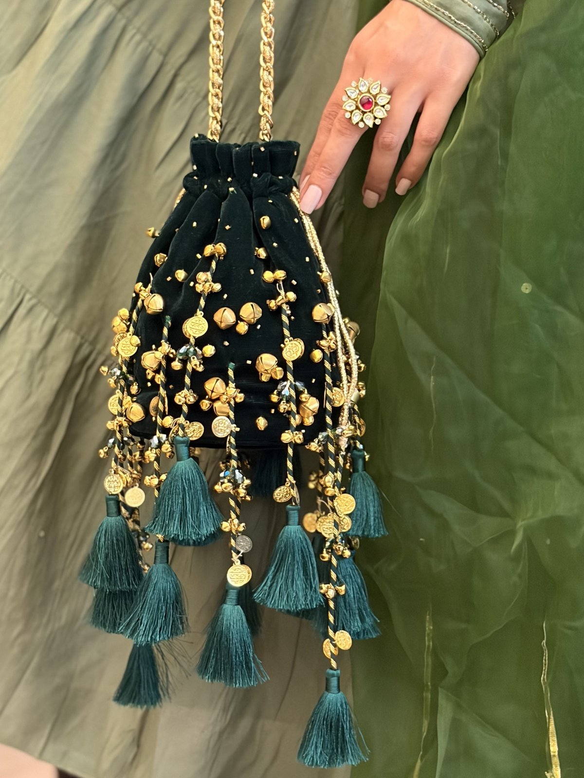 Tassel Ghungroo Potli