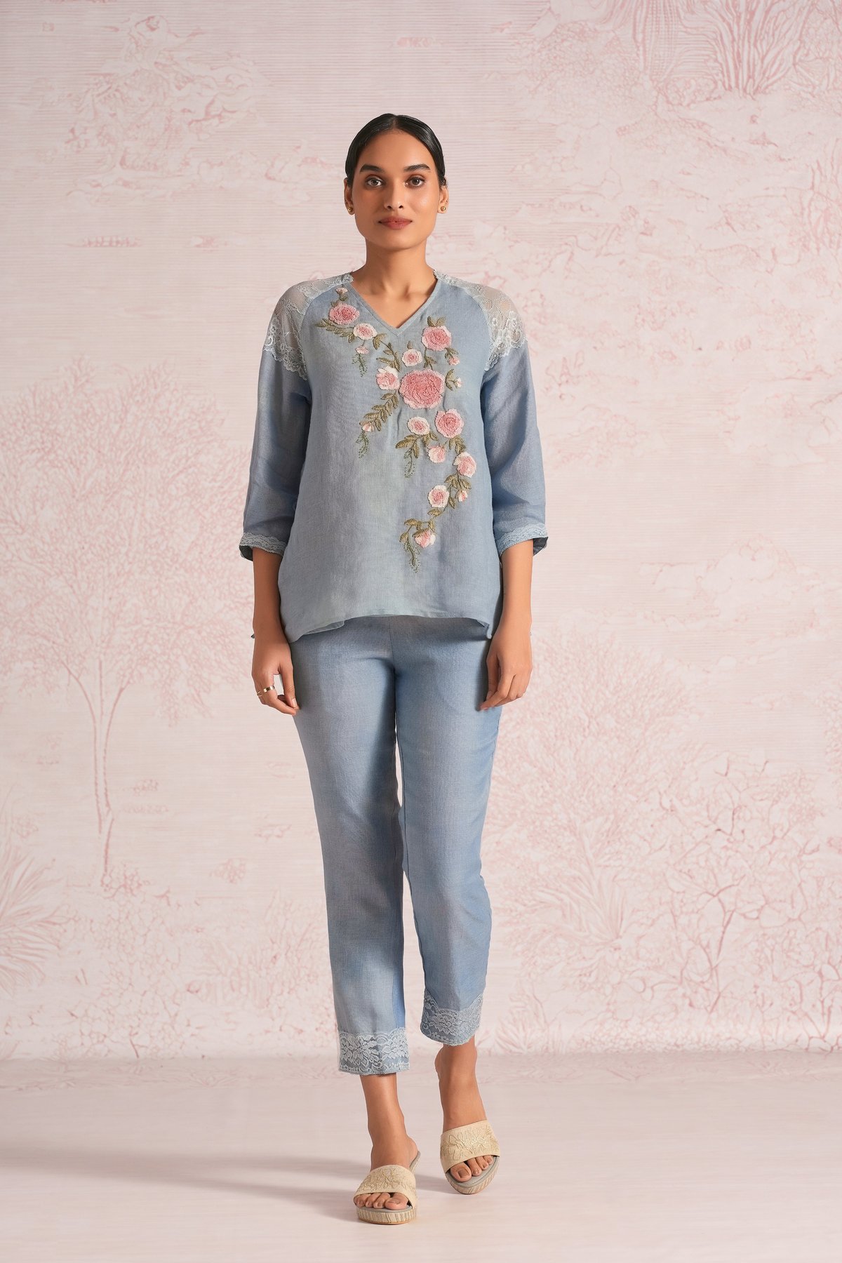 Whimsical Garden Kismat Co-Ord