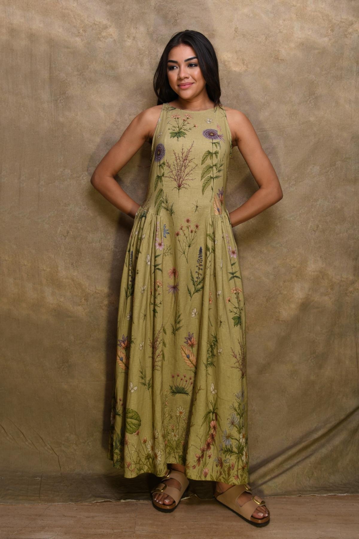 Poem Dress - Green