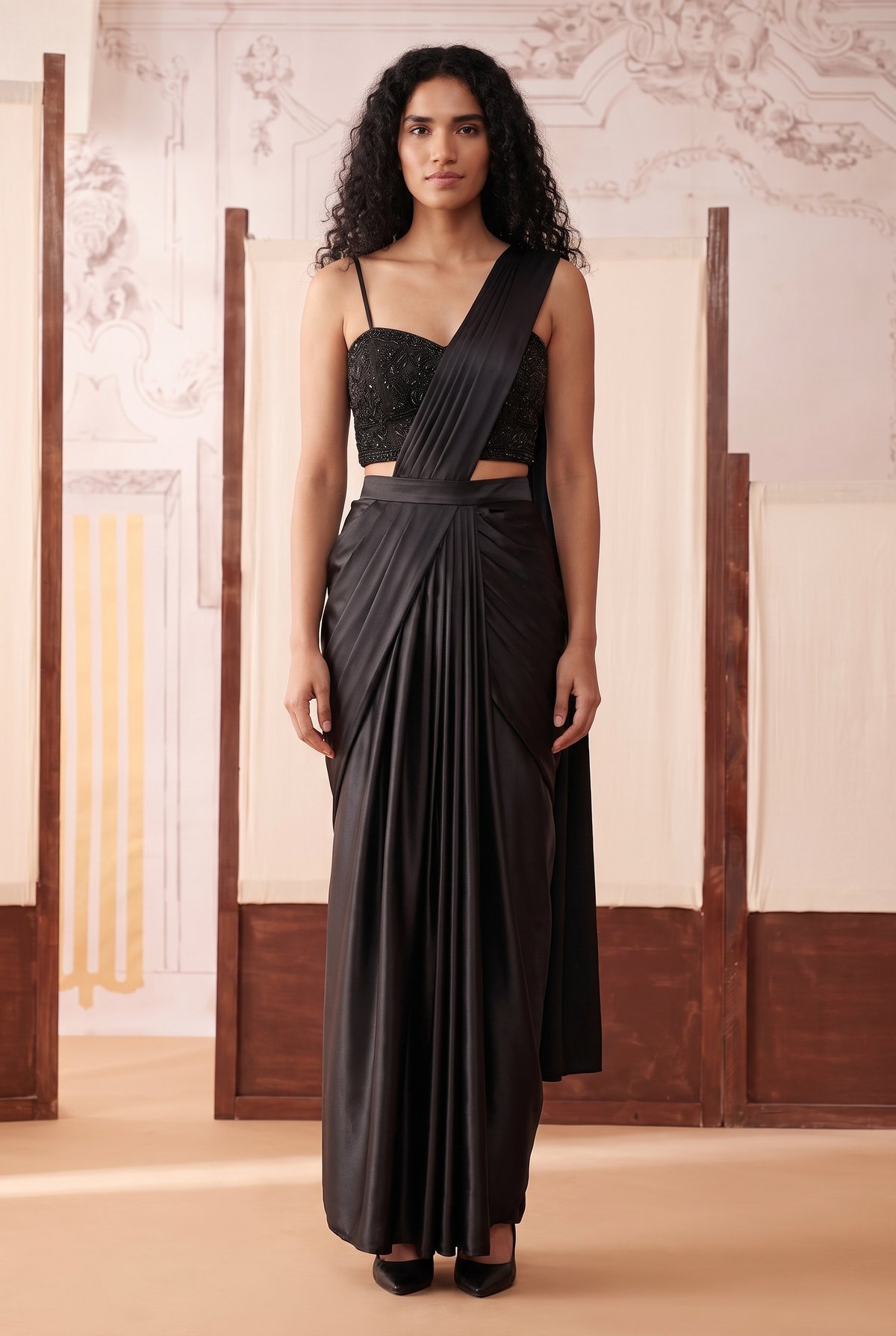 Black Saree
