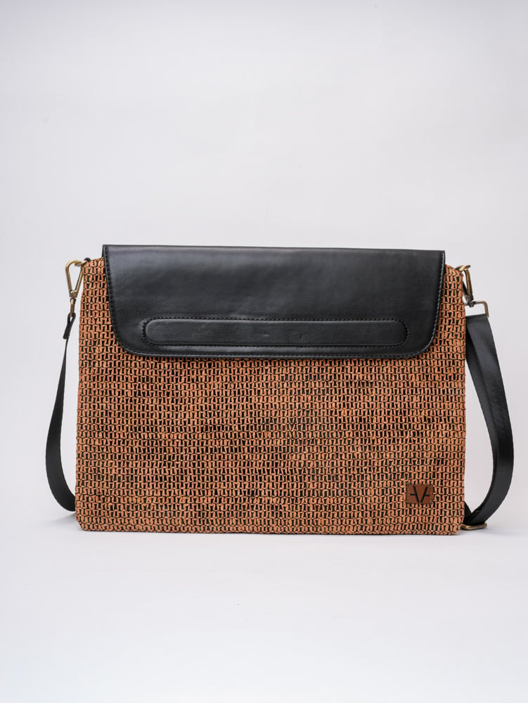 Rustic Brown Laptop Sleeve with Handle