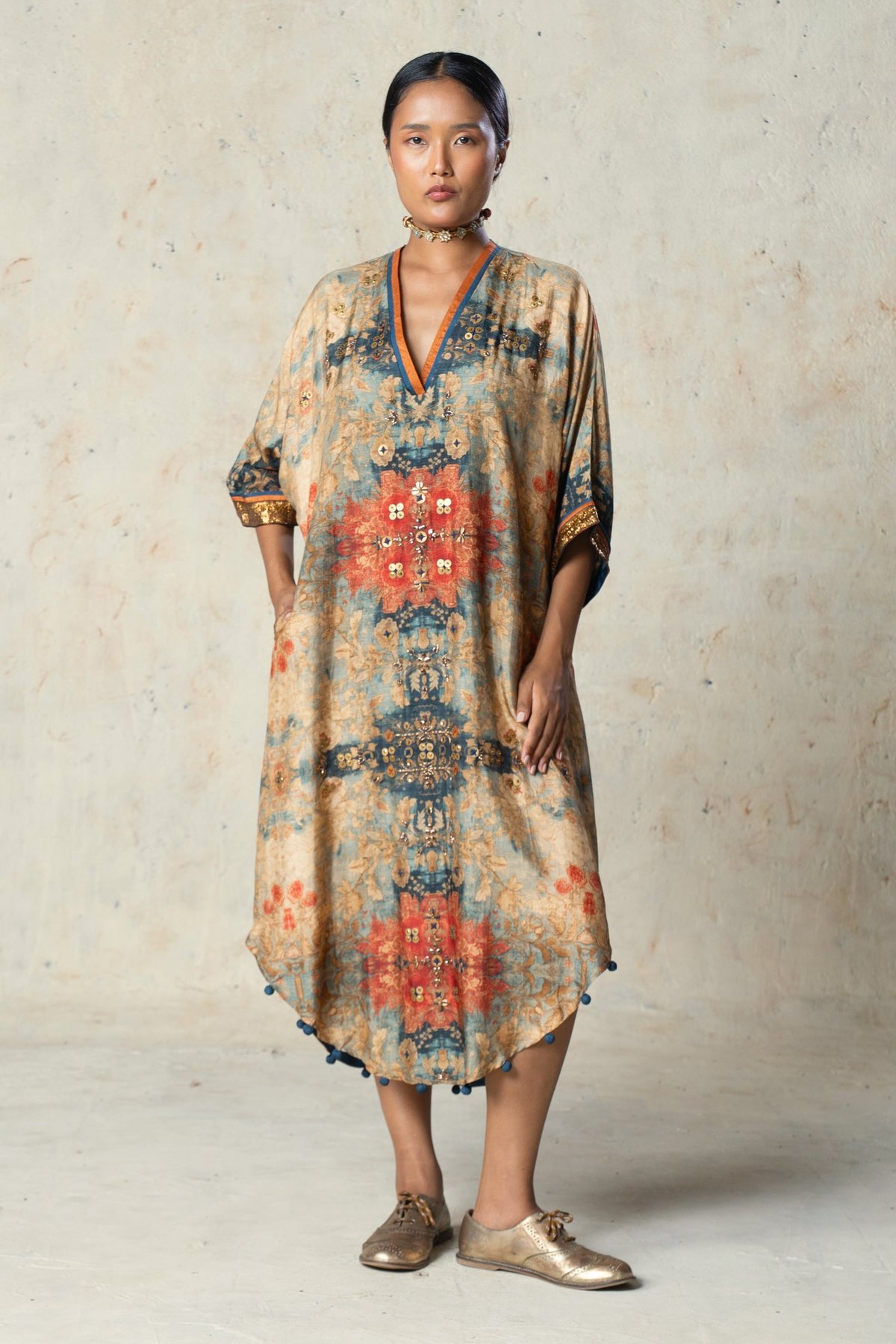 Azure Glow Dress