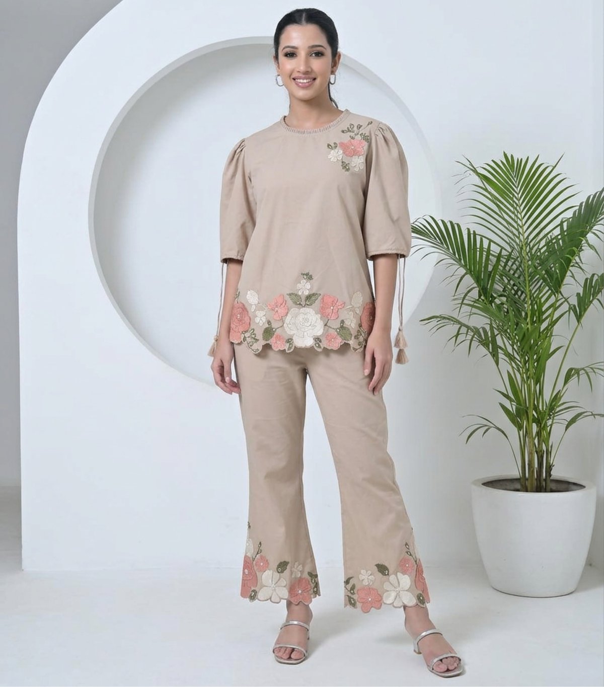 Gulab Scalloped Co-Ord Set