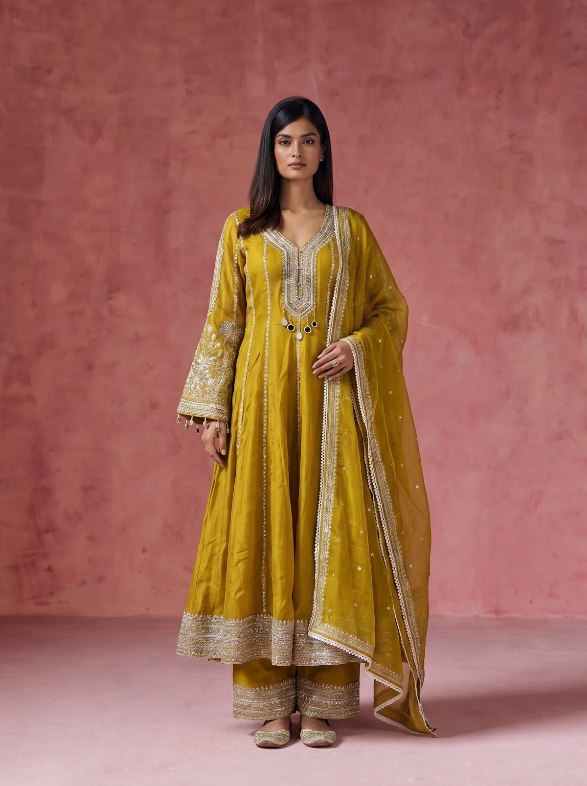 Arisha Anarkali Set