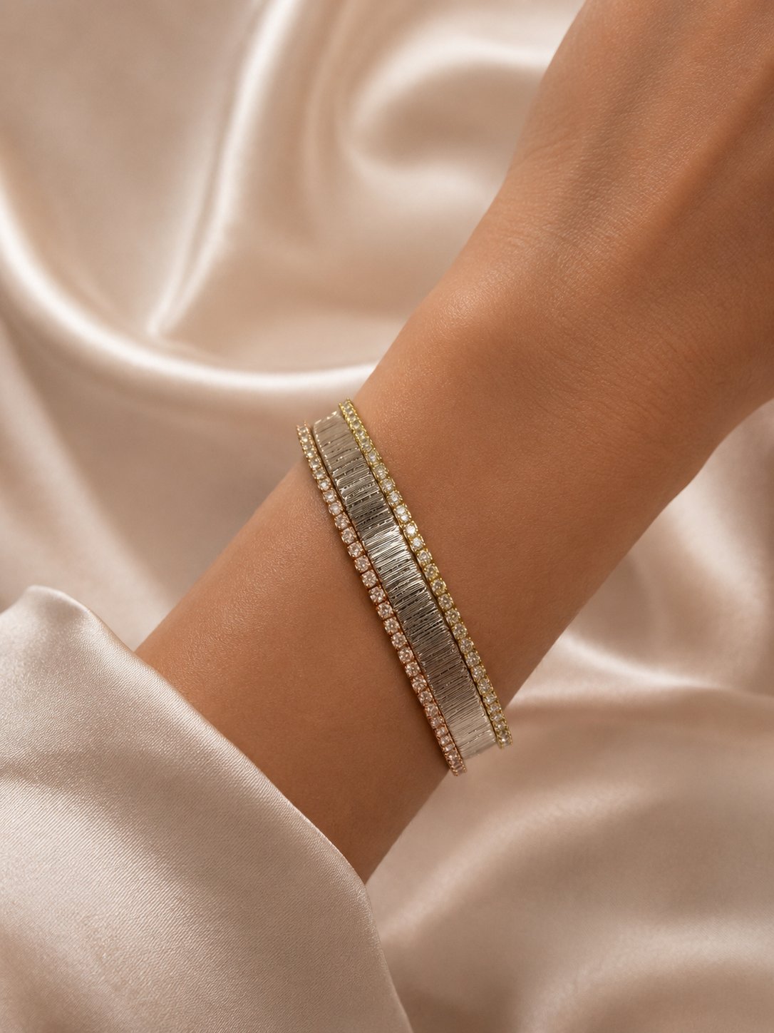 Mosaique Lumiere Line Bracelet