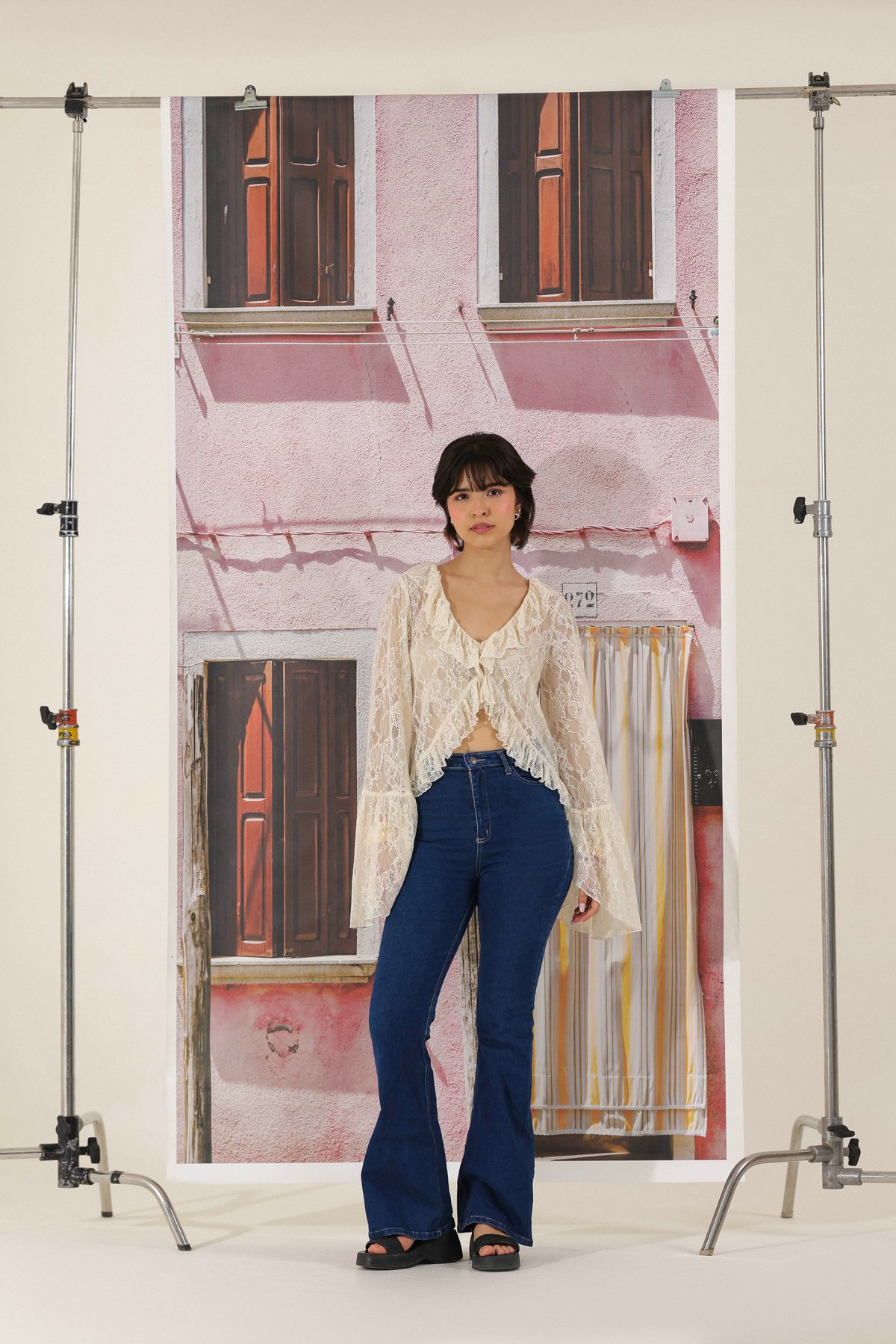 Vintage Veil Lace Top