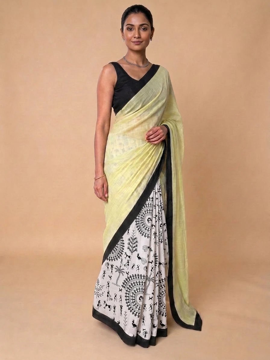Mayuri Patchwork Saree