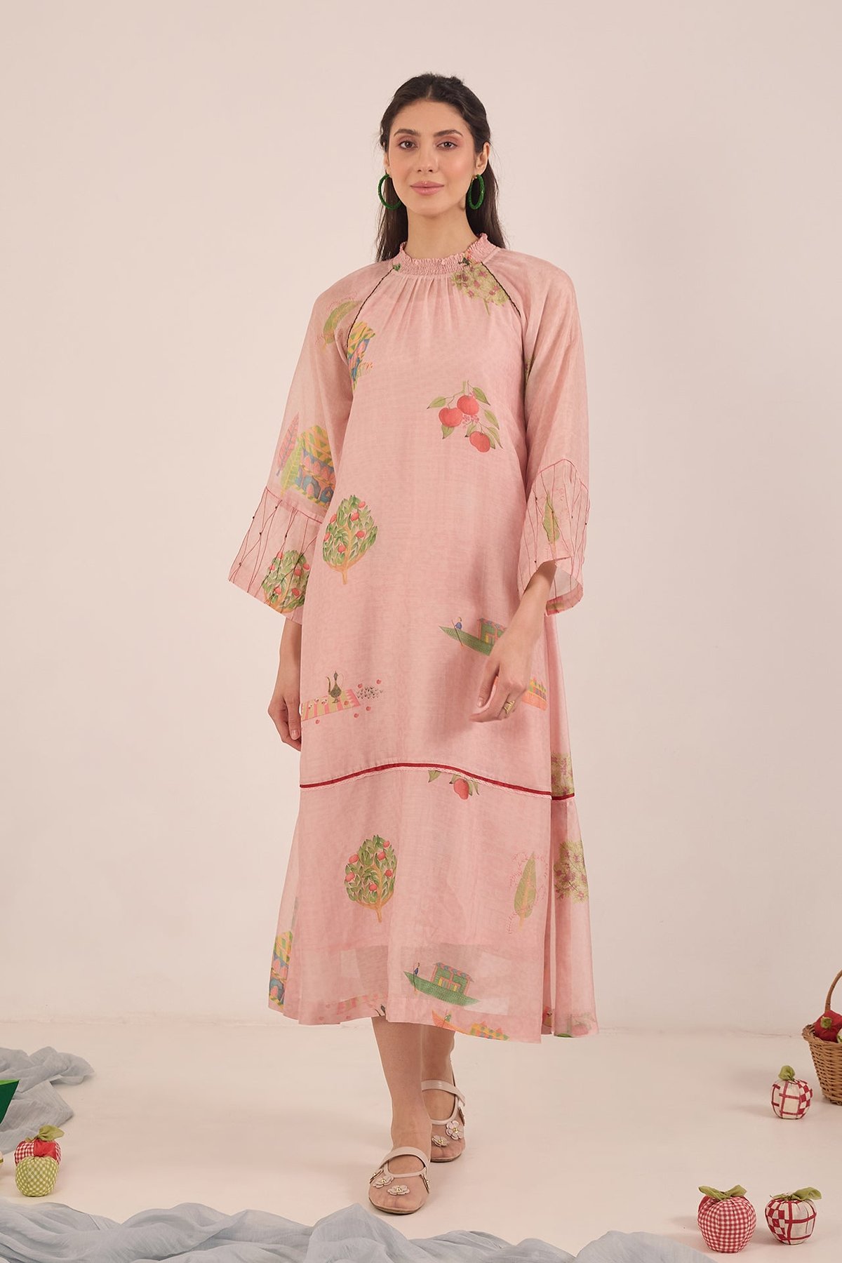 GULPOSH RAGLAN DRESS
