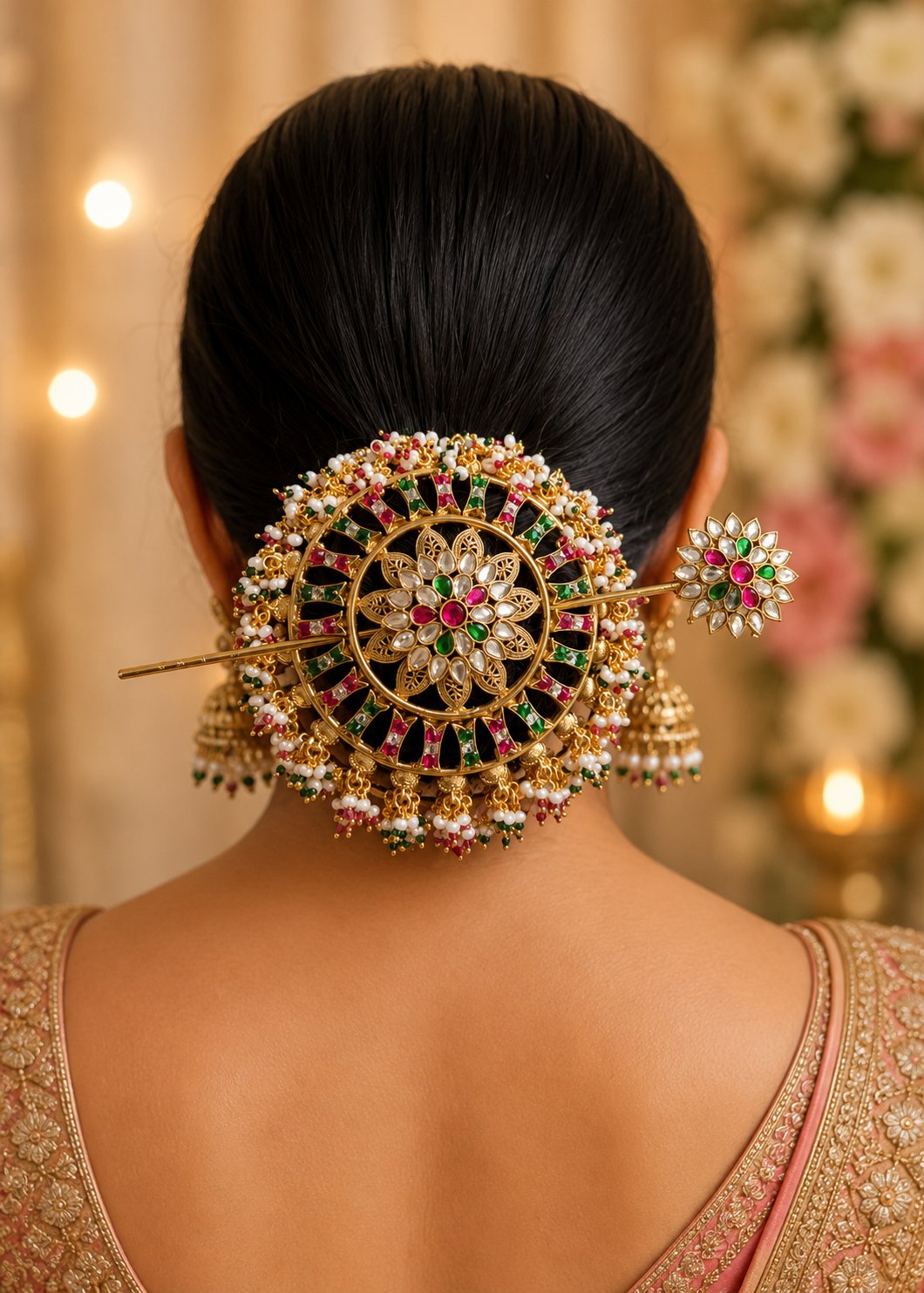 Bridal Hair bun