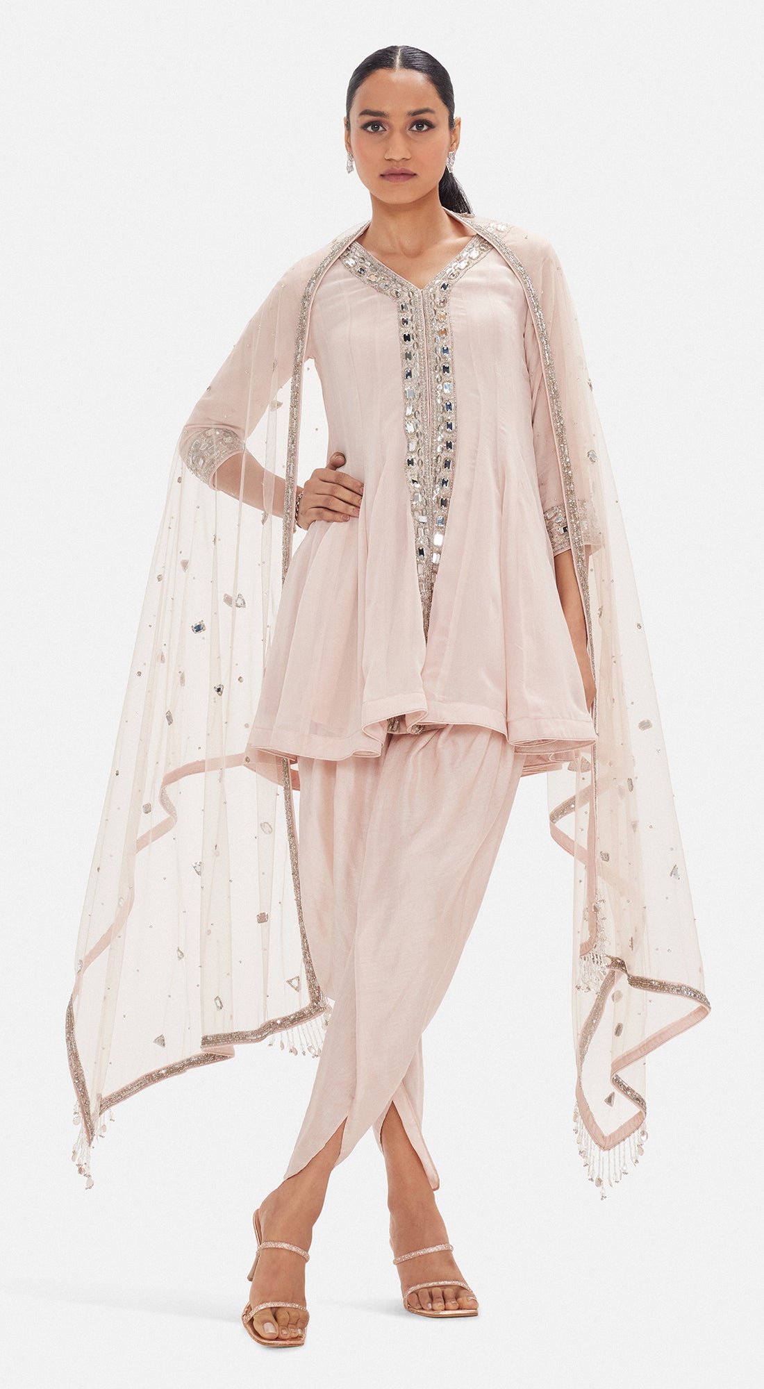 The Dhoti Suit Set